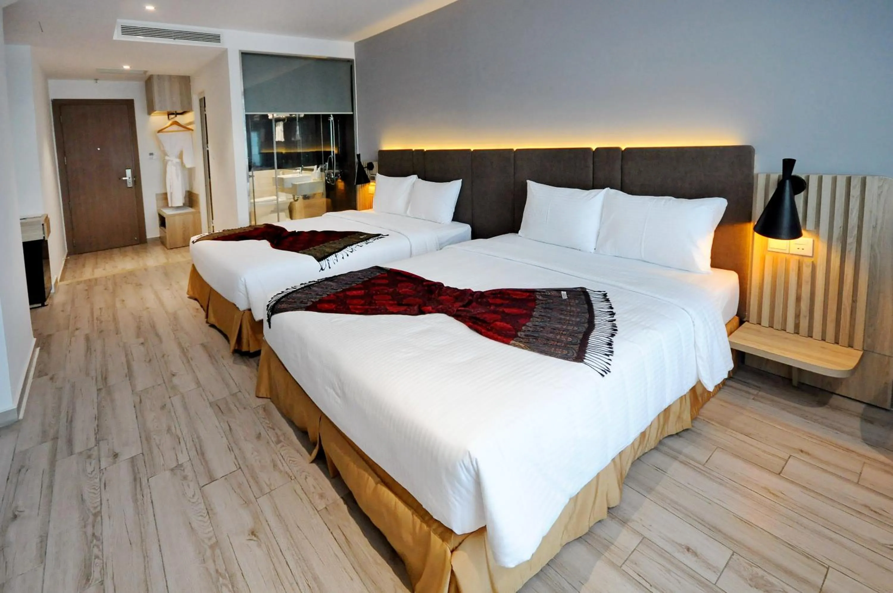 Photo of the whole room, Bed in Anrizon Hotel Nha Trang