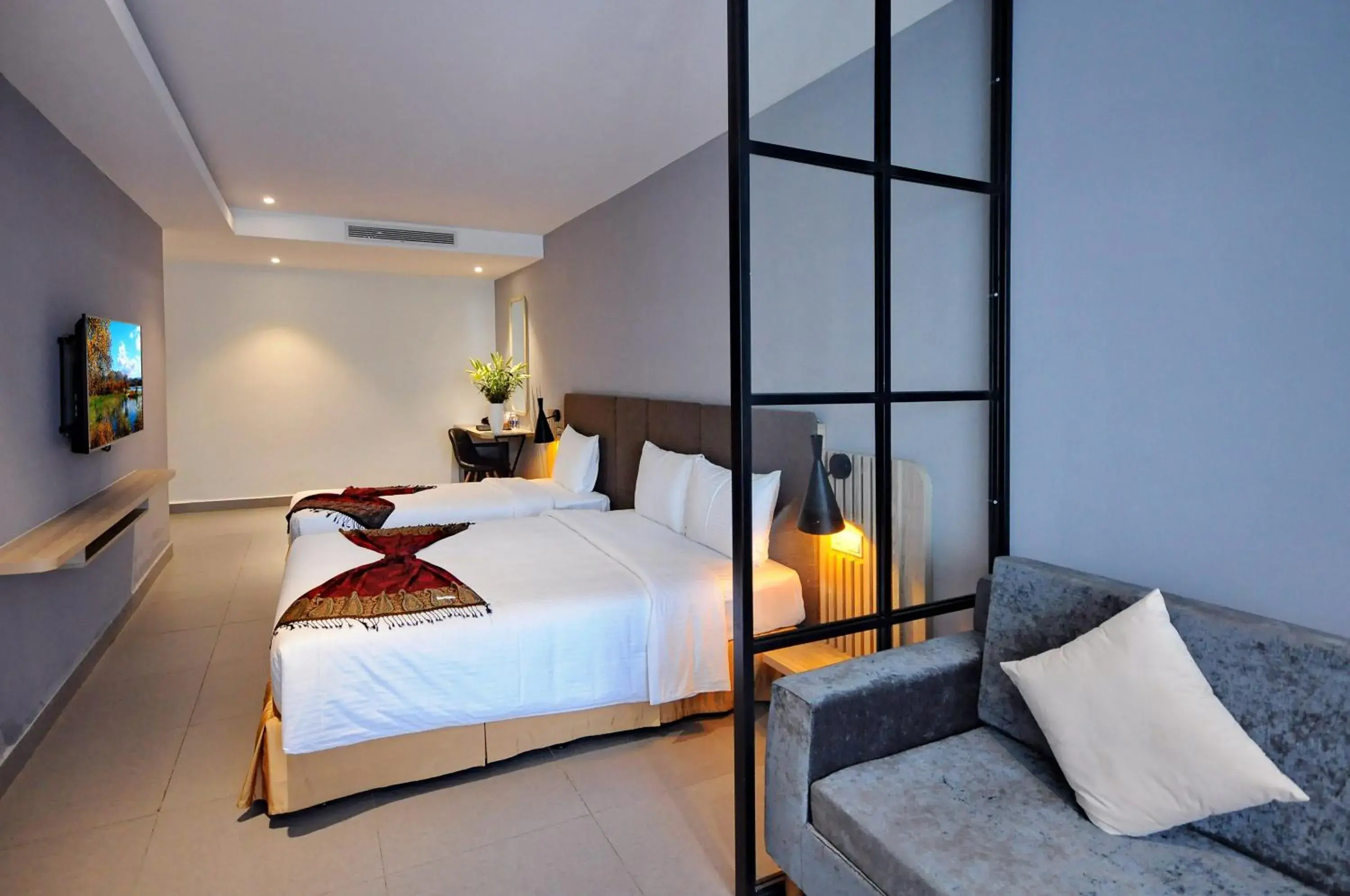 Triple Room with Balcony in Anrizon Hotel Nha Trang Triple Room with Balcony in Anrizon Hotel Nha Trang
