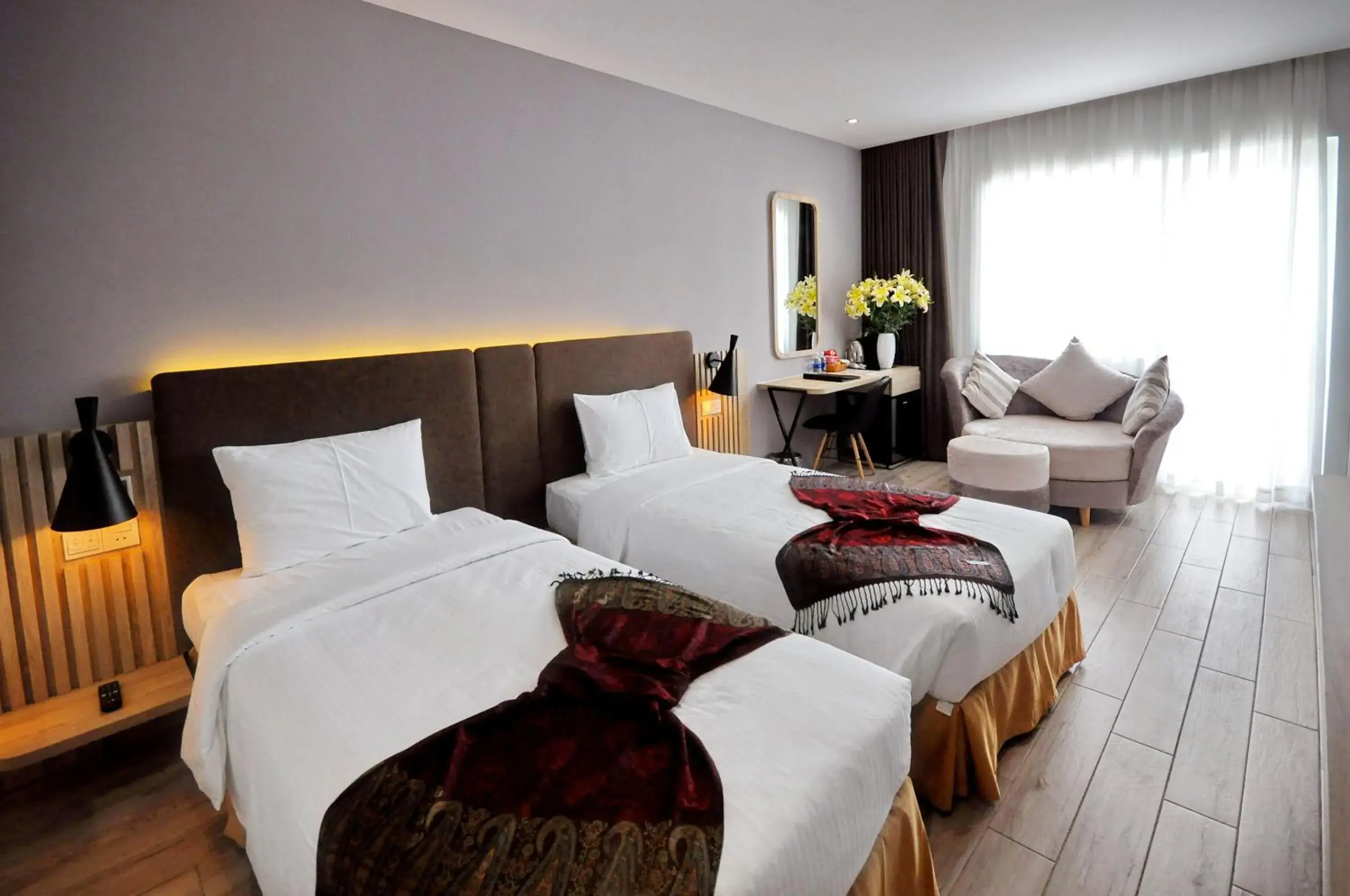 Family Room with Balcony in Anrizon Hotel Nha Trang Family Room with Balcony in Anrizon Hotel Nha Trang