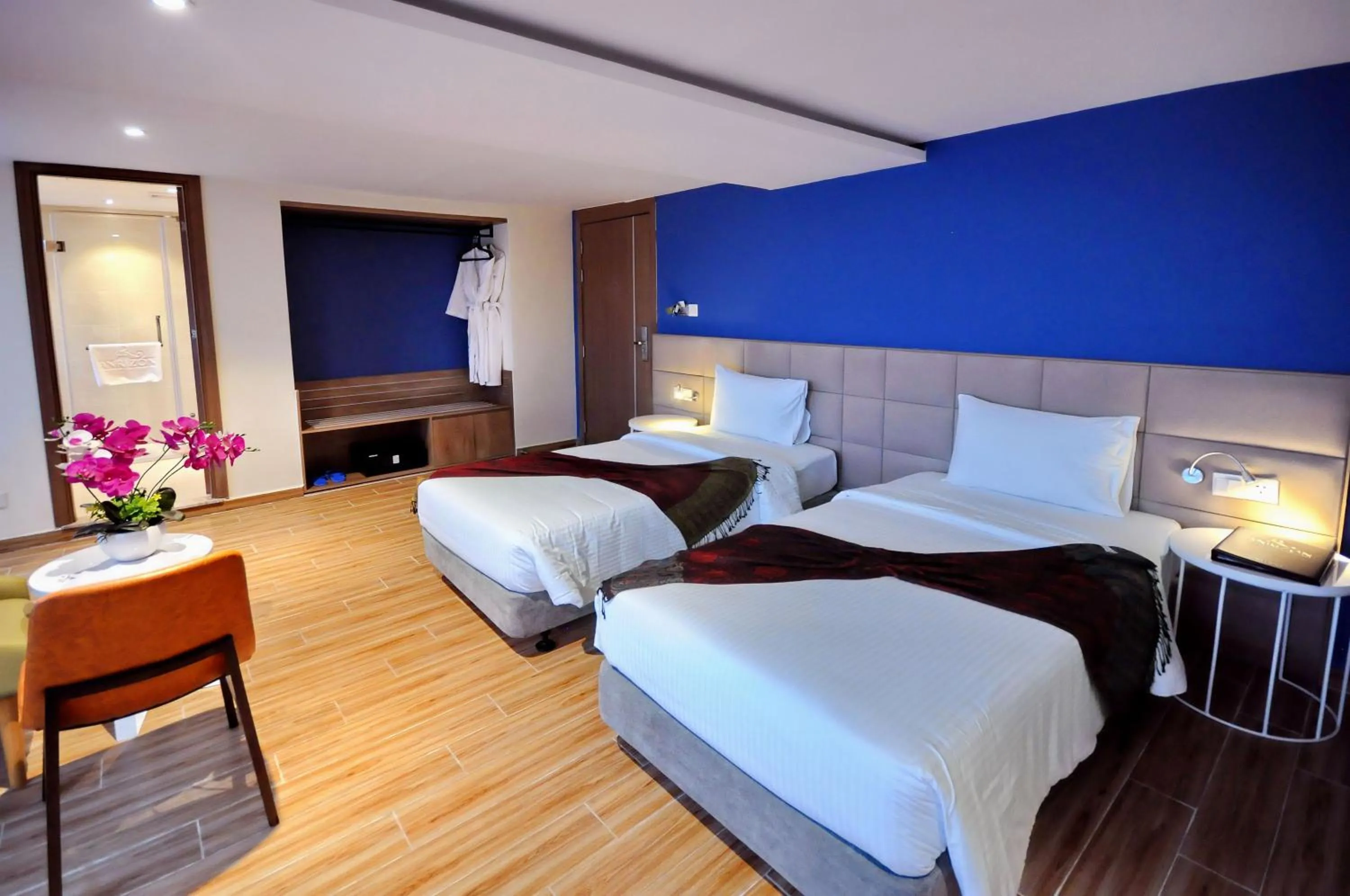 Bed in Anrizon Hotel Nha Trang