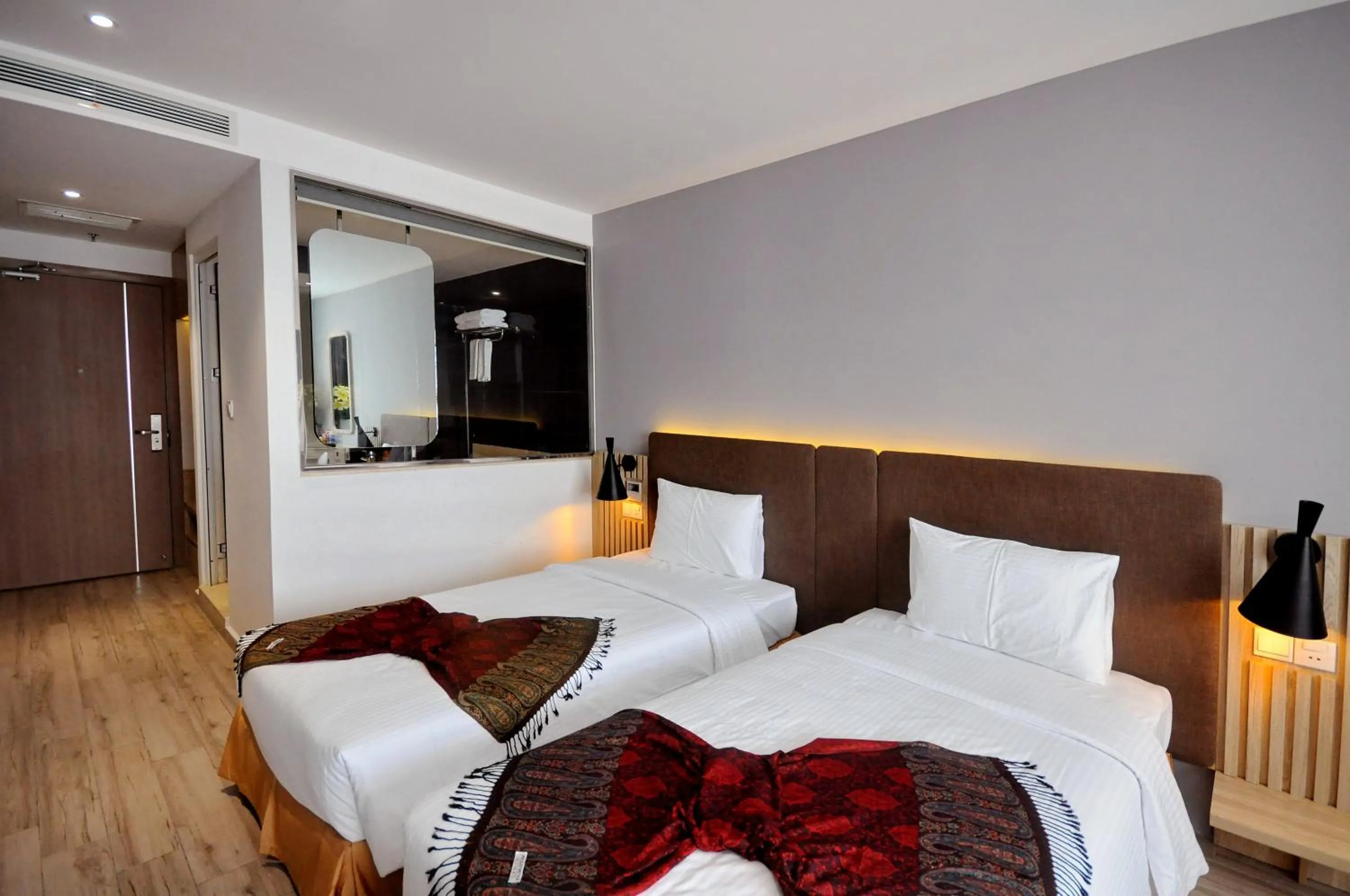 Photo of the whole room, Bed in Anrizon Hotel Nha Trang