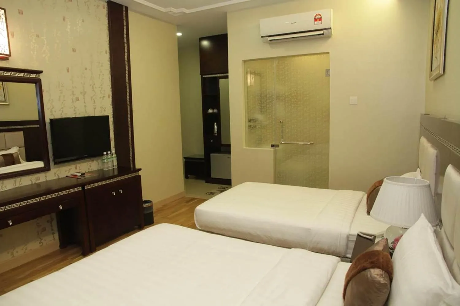 Bed in De Residence Hotel