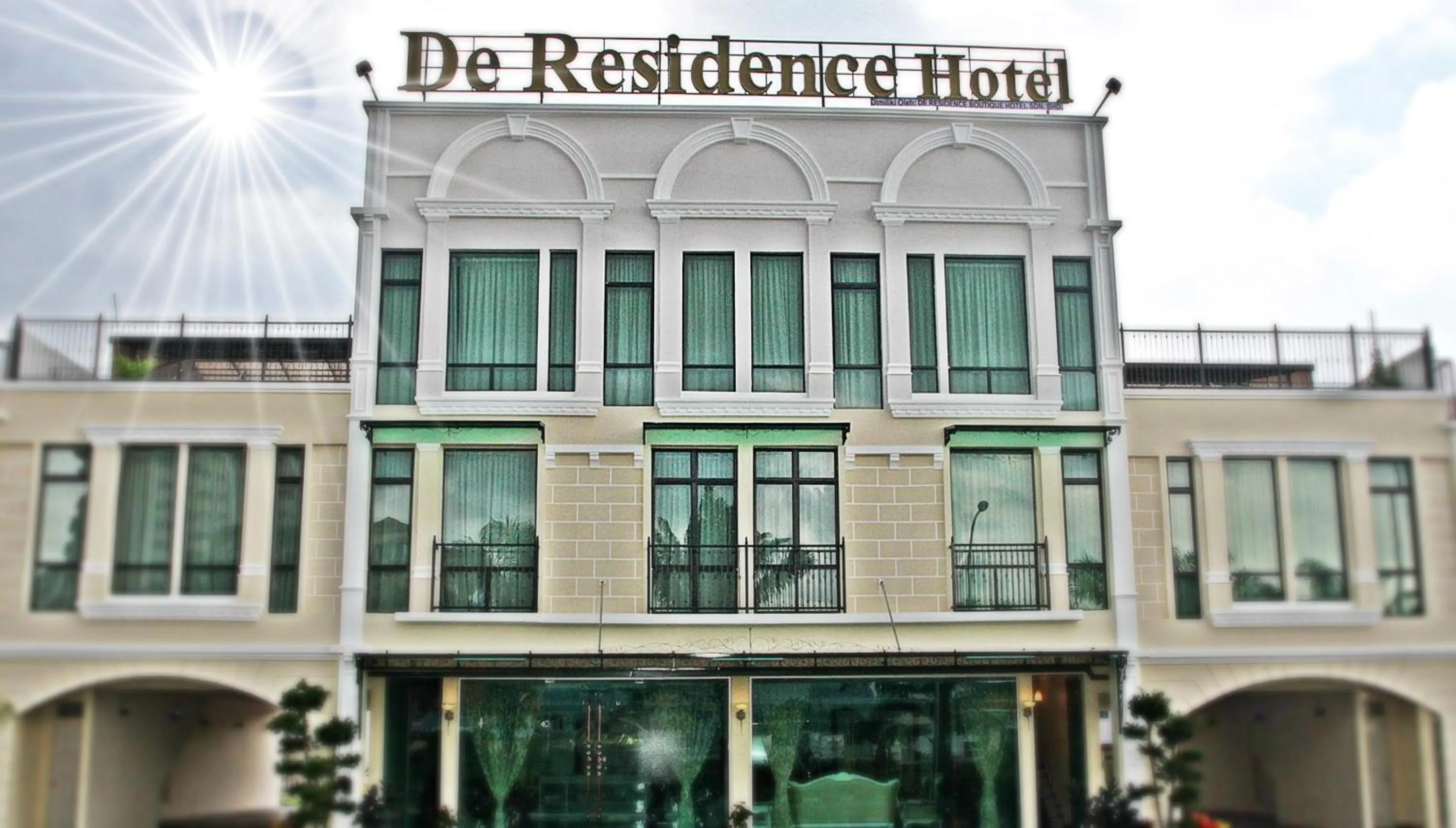 Property building in De Residence Hotel