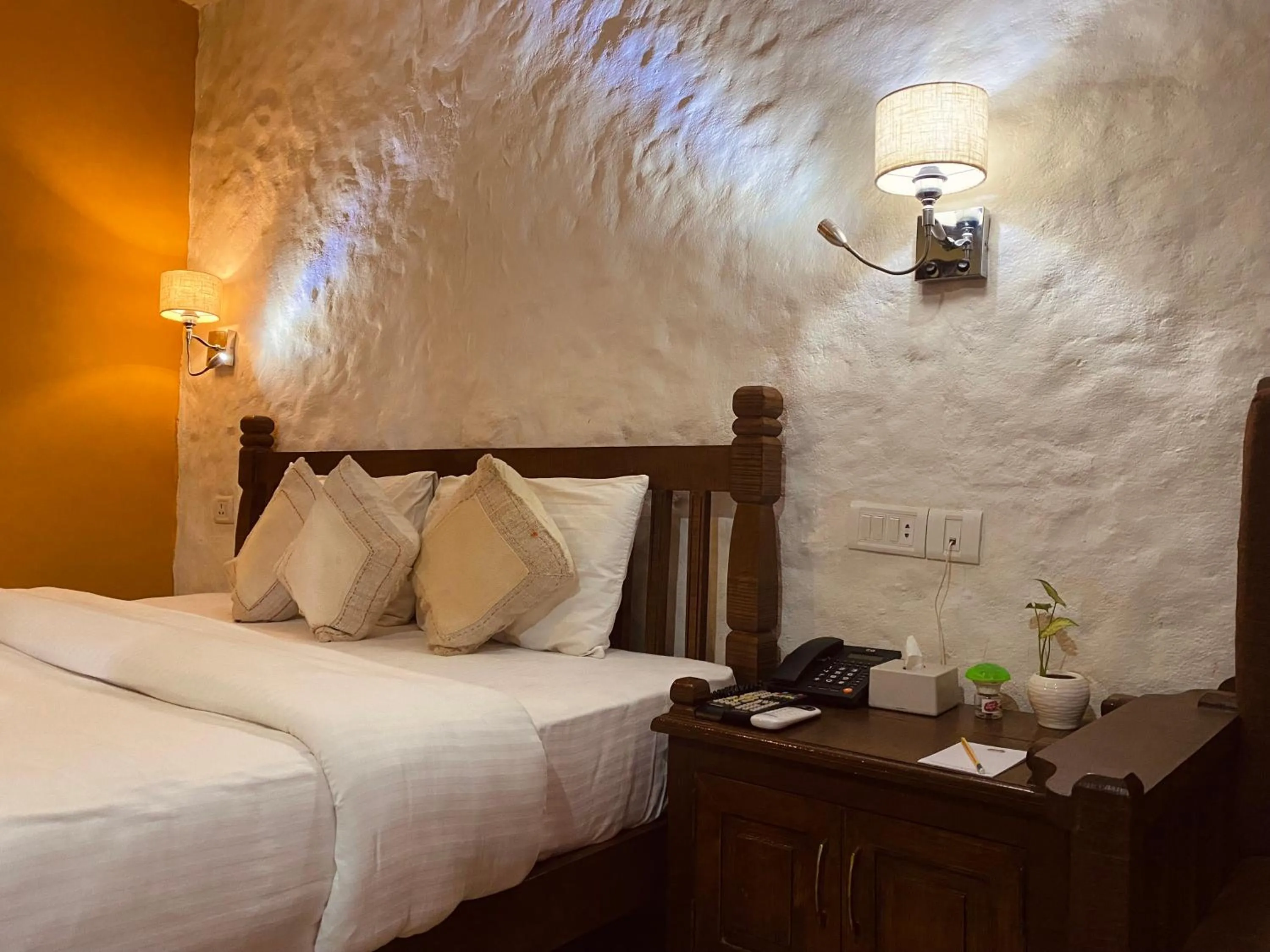 Bed in The Culture Resort