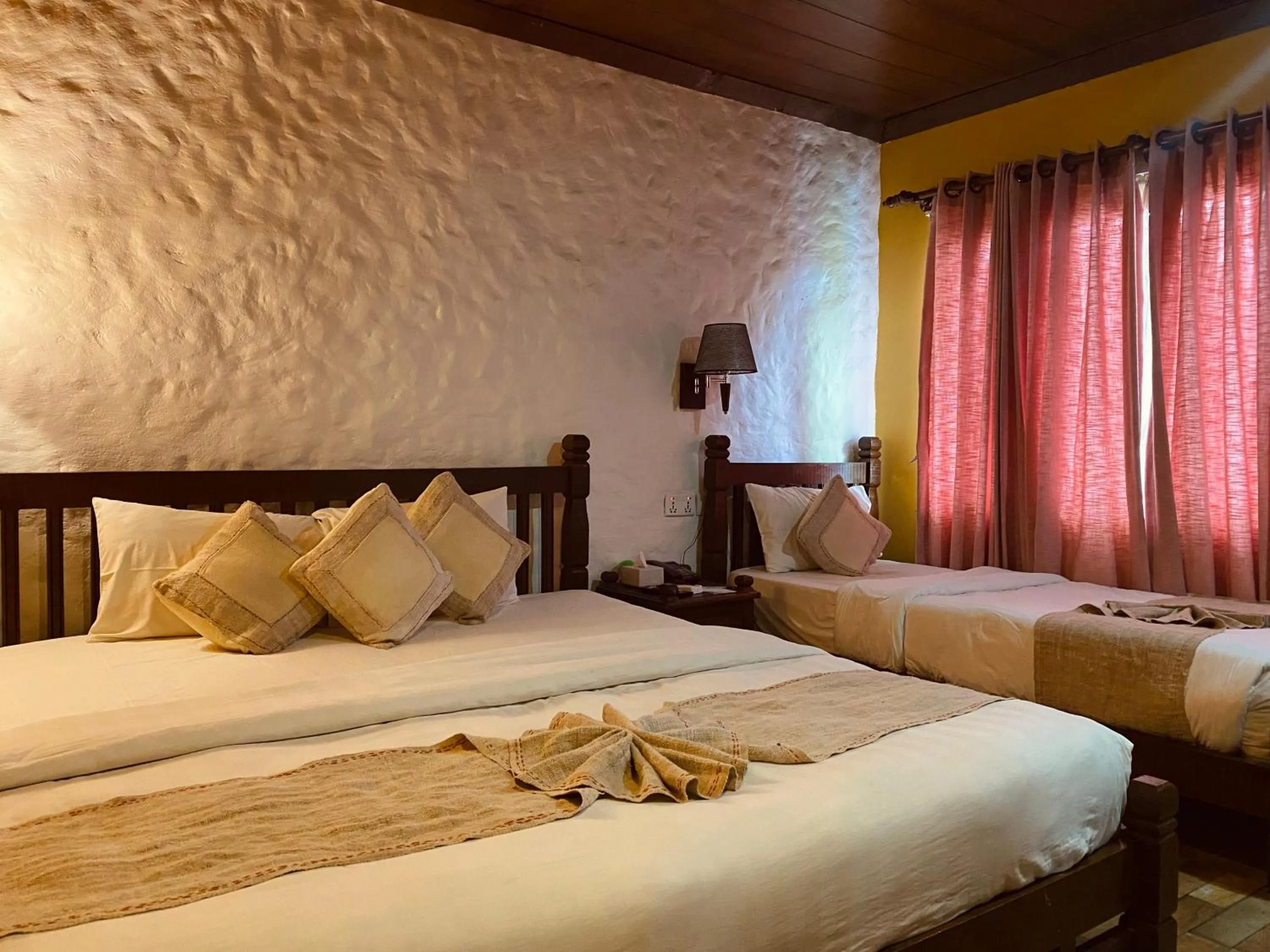 Bed in The Culture Resort