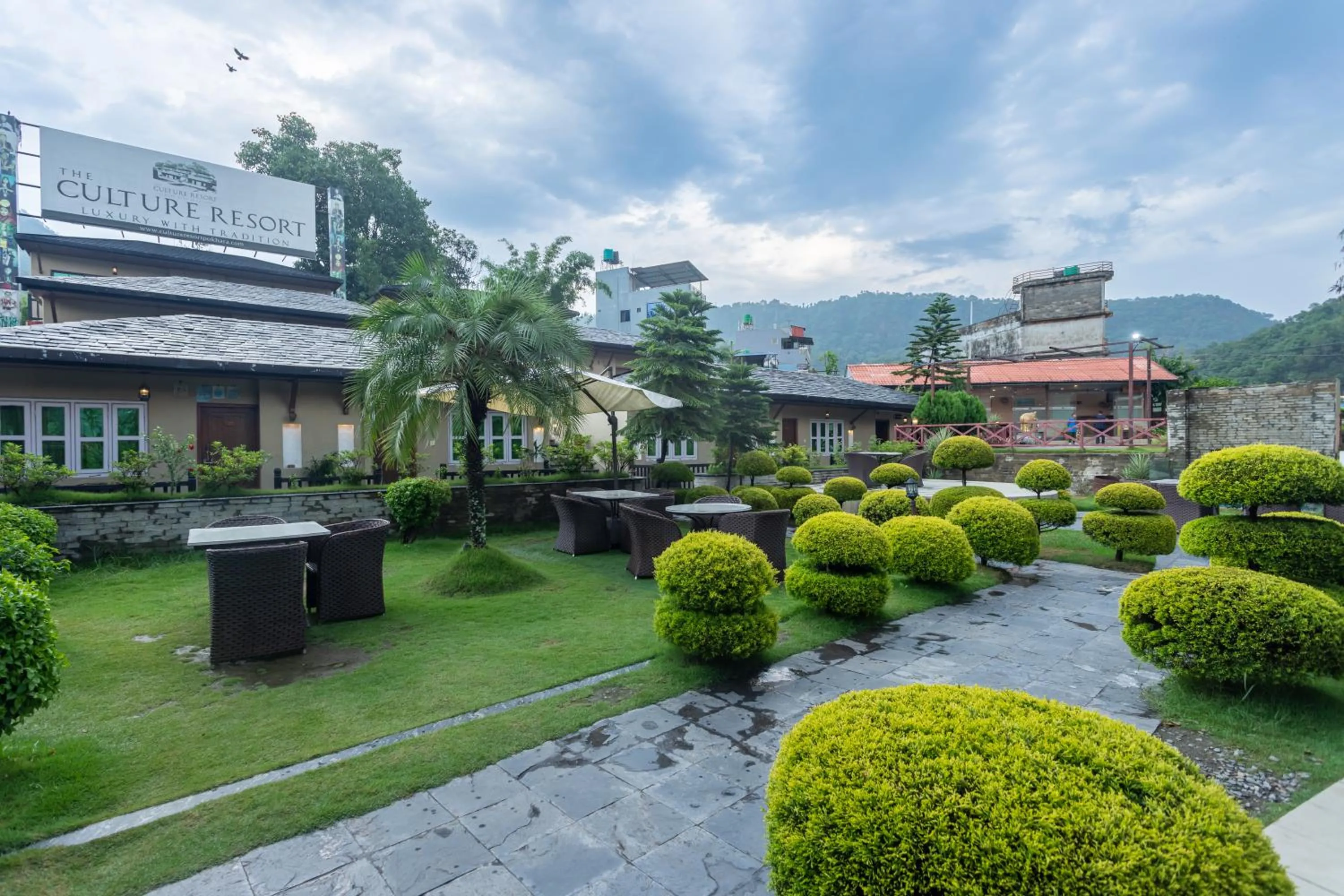 Garden in The Culture Resort