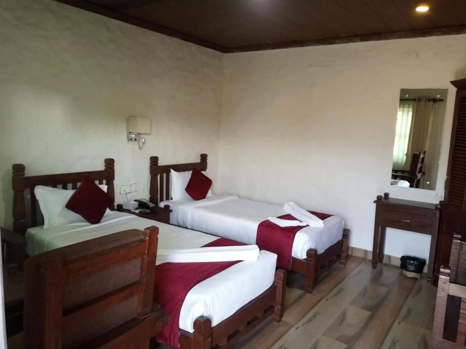 Bed in The Culture Resort