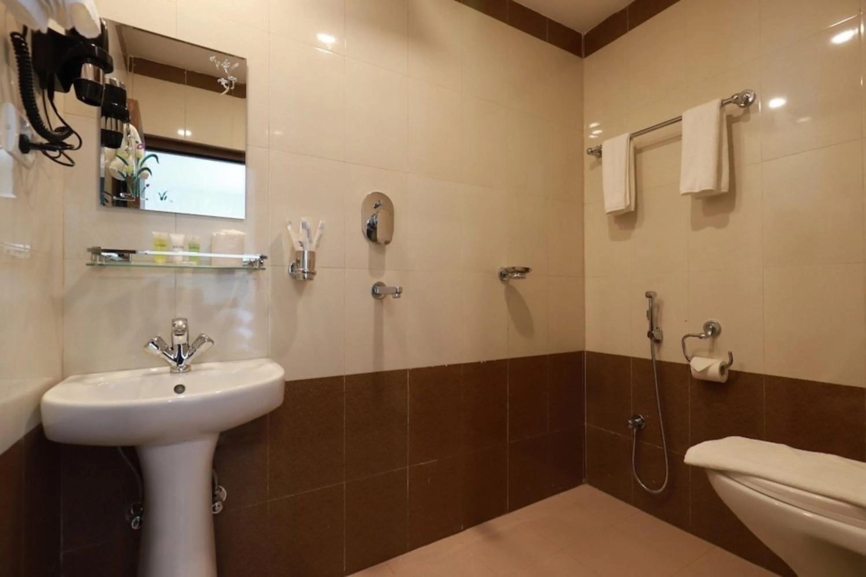 Shower in The Culture Resort