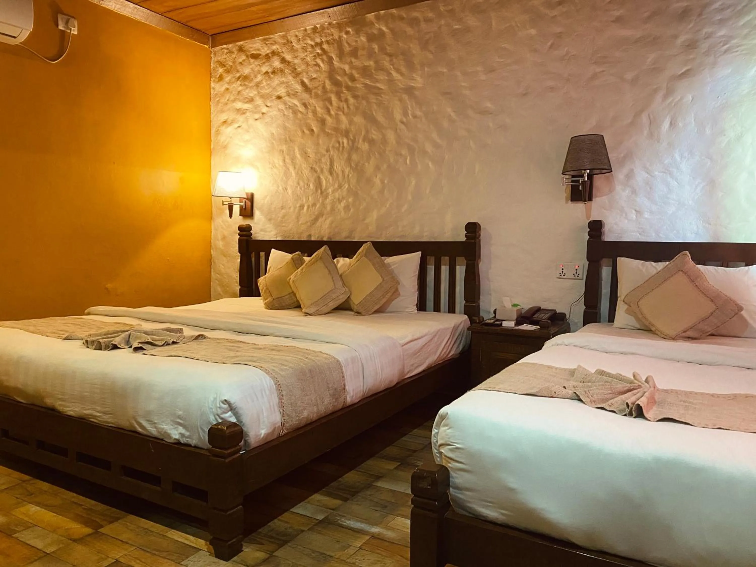 Bed in The Culture Resort