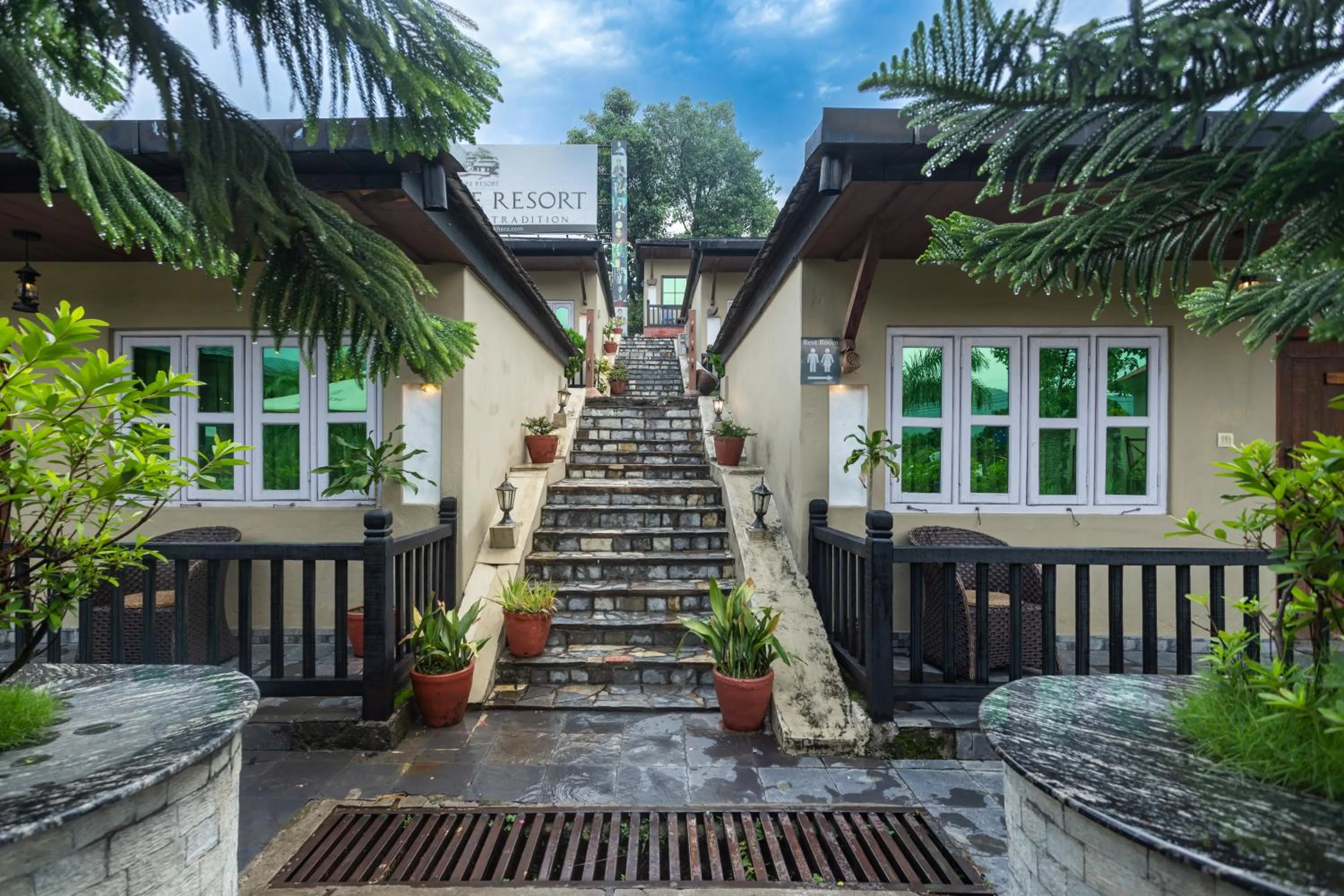 Garden in The Culture Resort