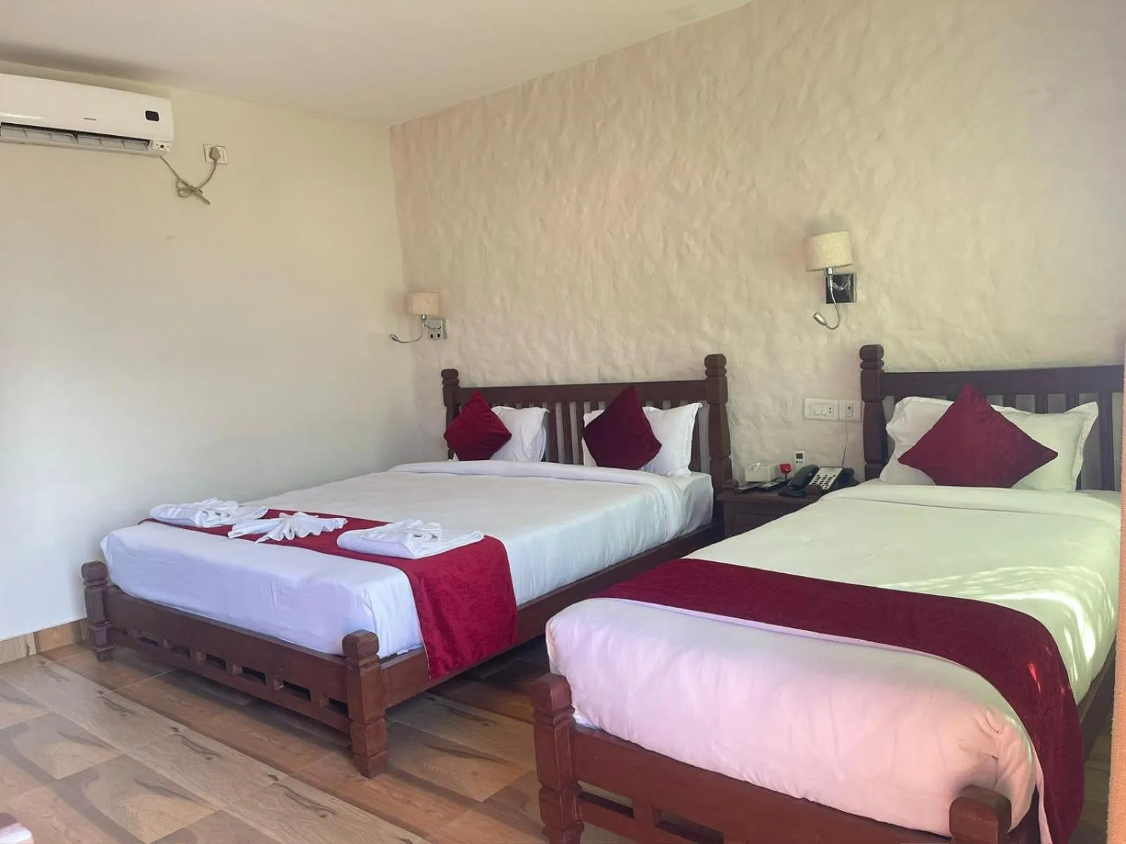 Bed in The Culture Resort