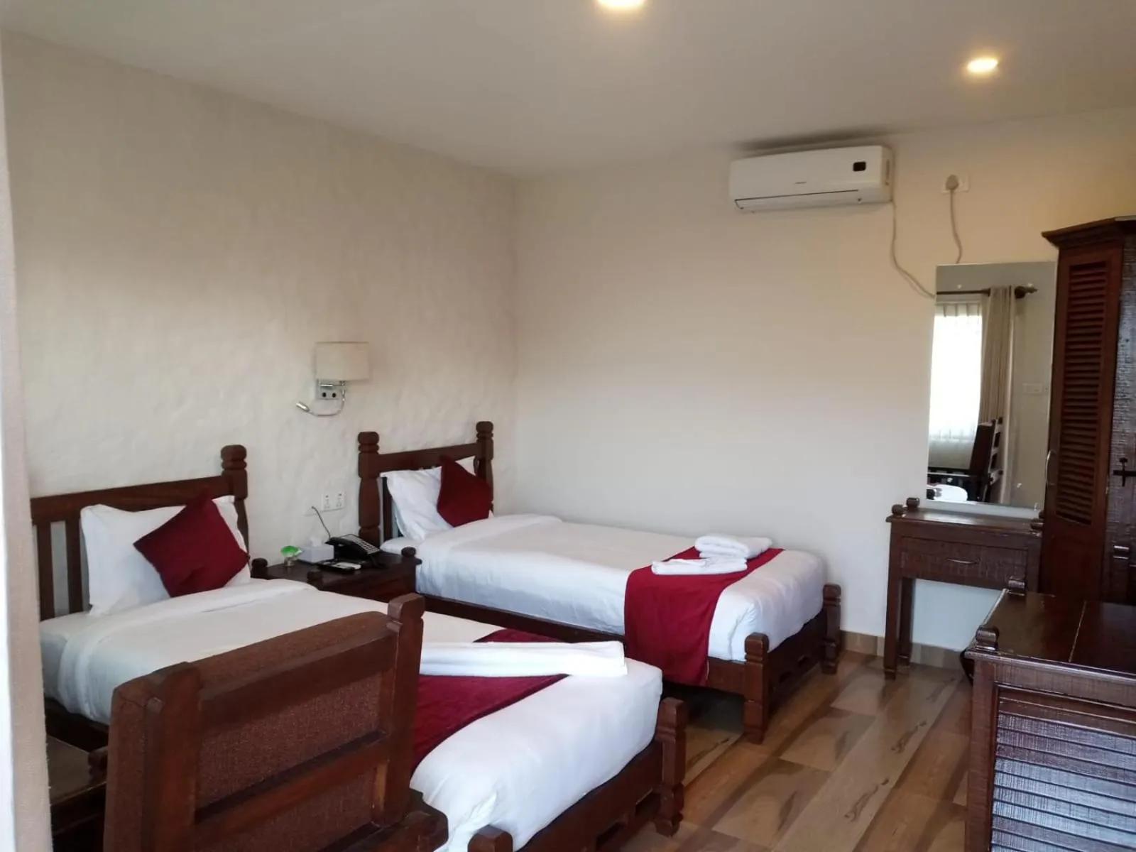 Bed in The Culture Resort