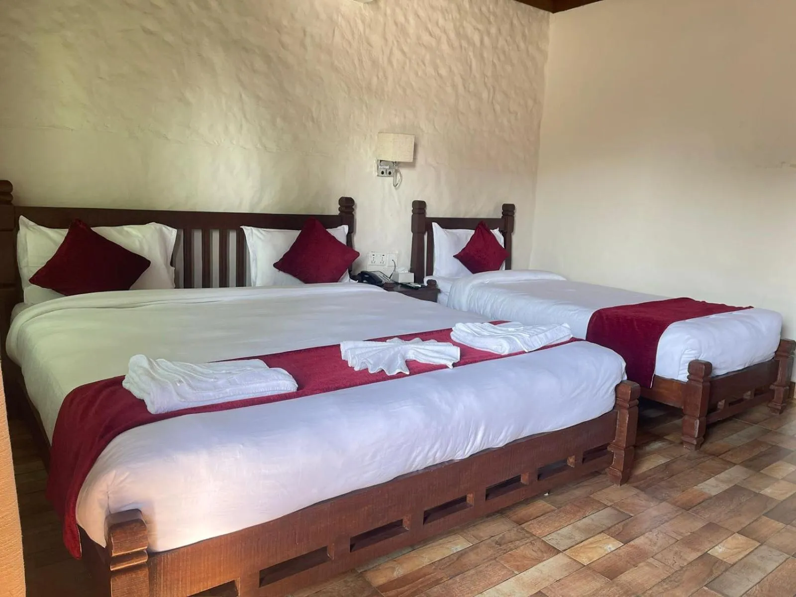 Bed in The Culture Resort