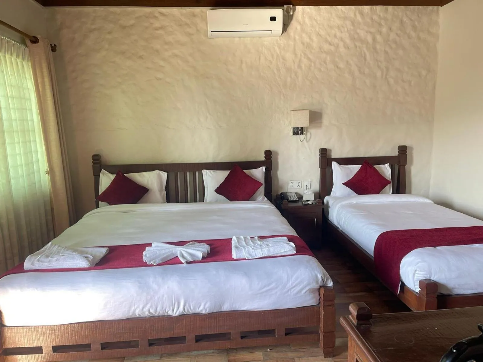 Bed in The Culture Resort