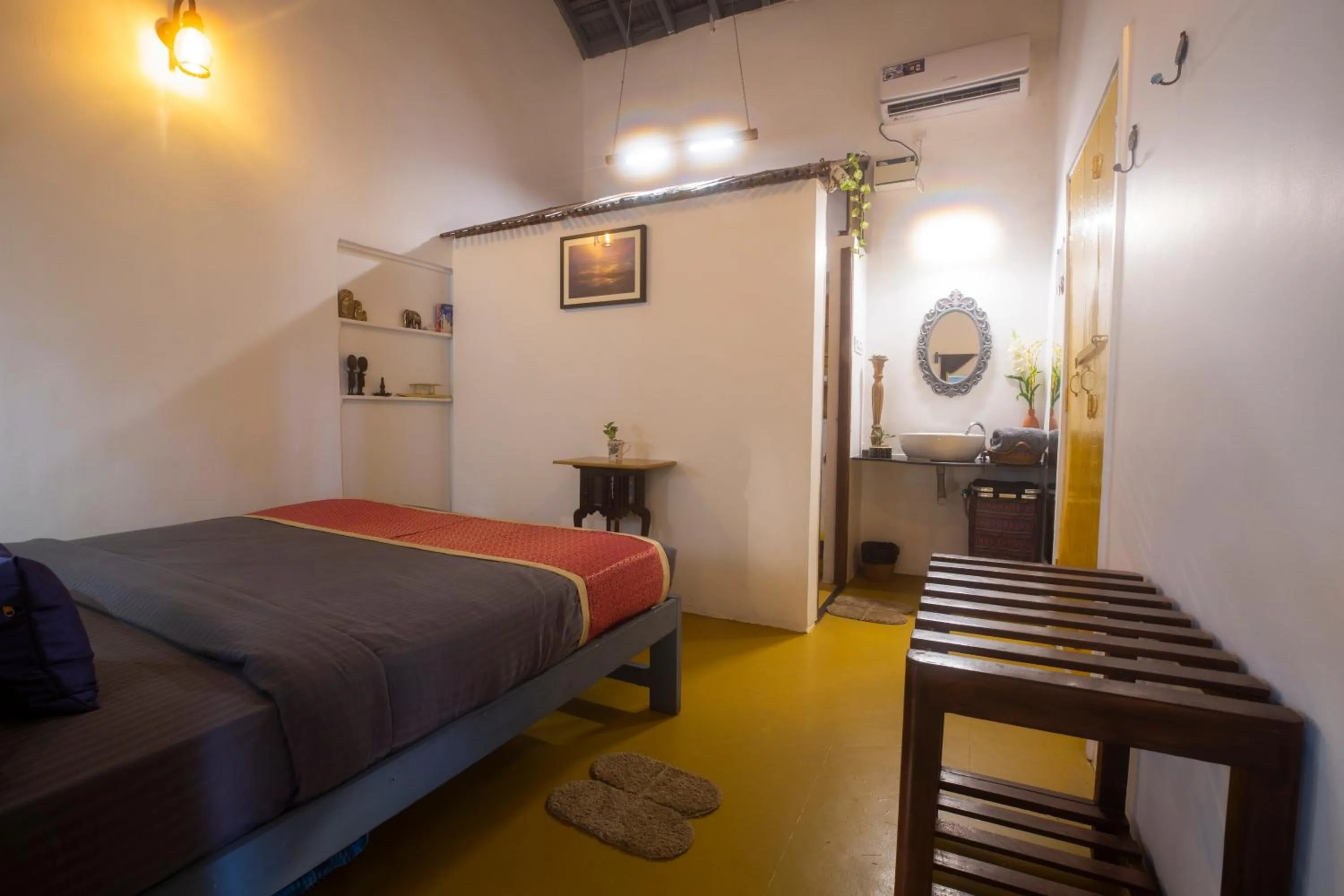 Bedroom, Bed in Craft Hostels