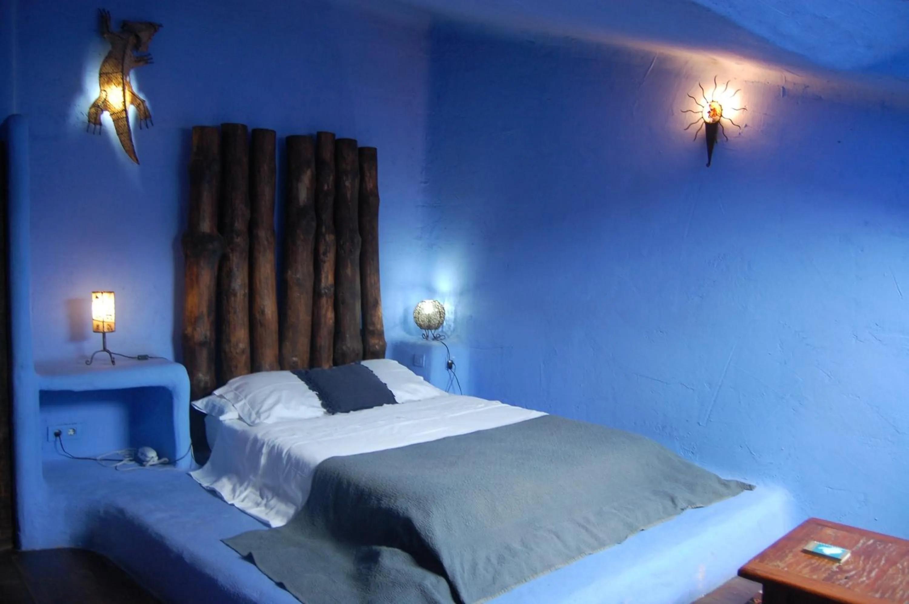 Bed in Hotel Alma de Romero