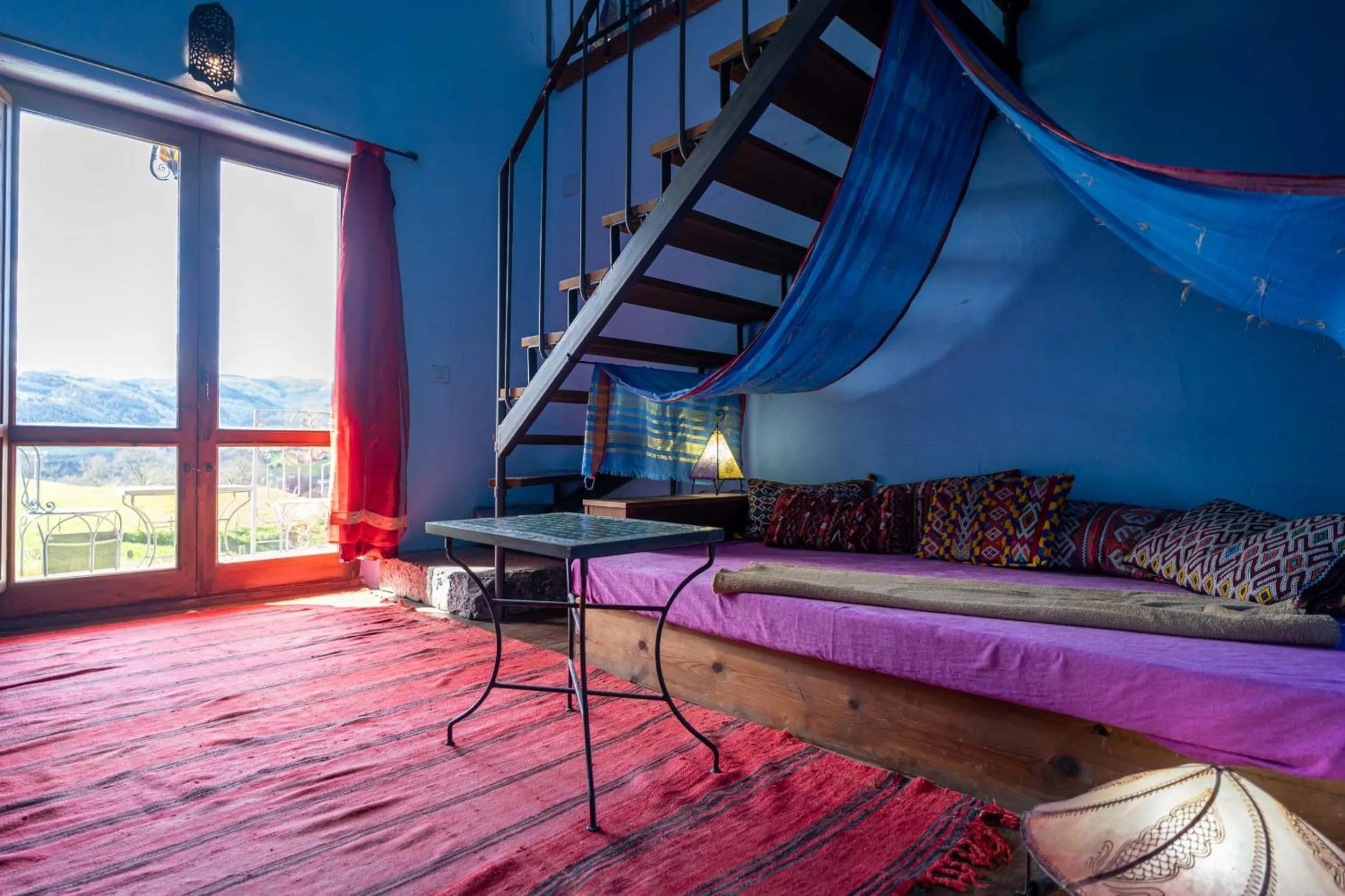 Living room in Hotel Alma de Romero