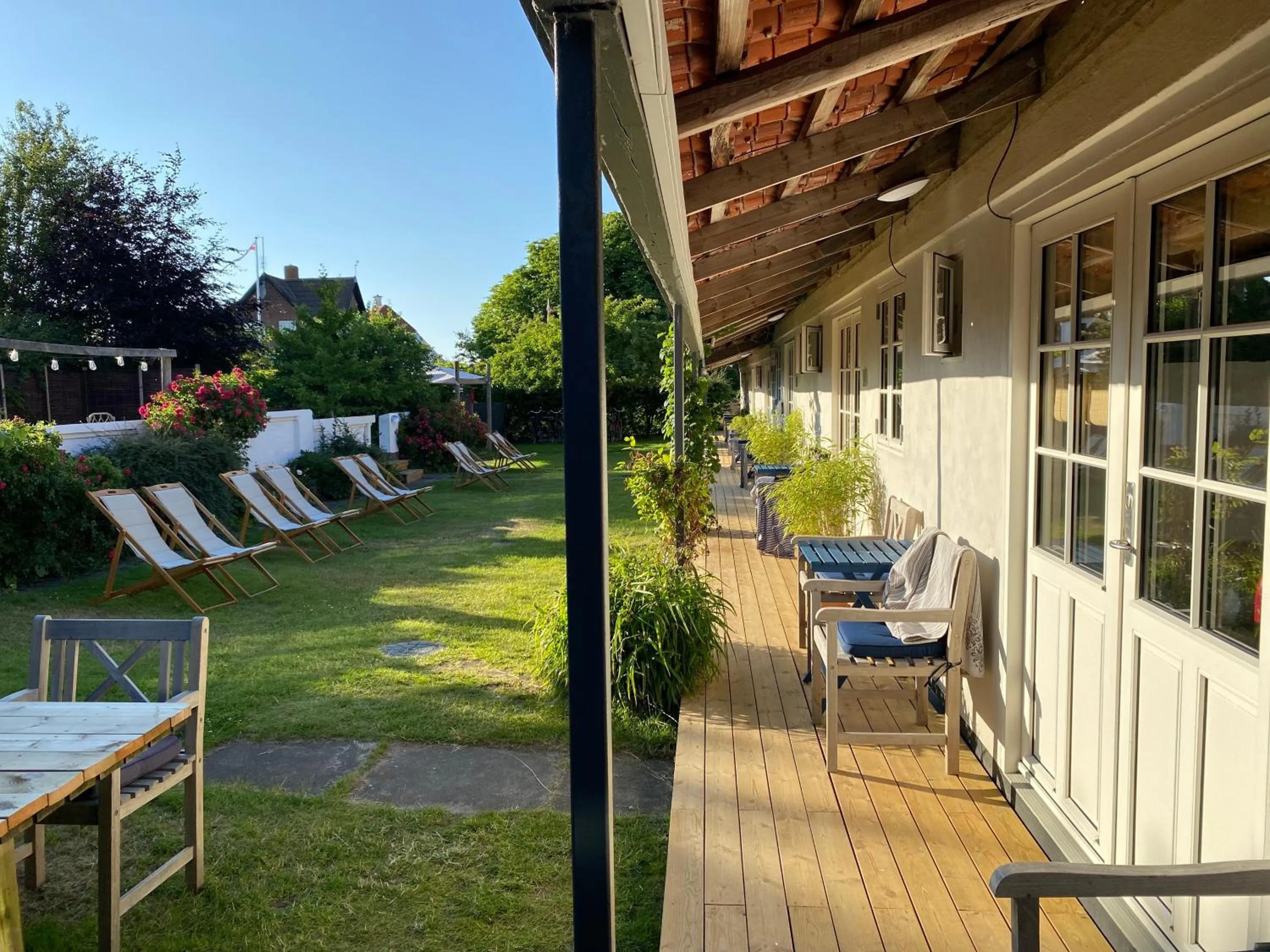 Garden in Liseleje Badehotel