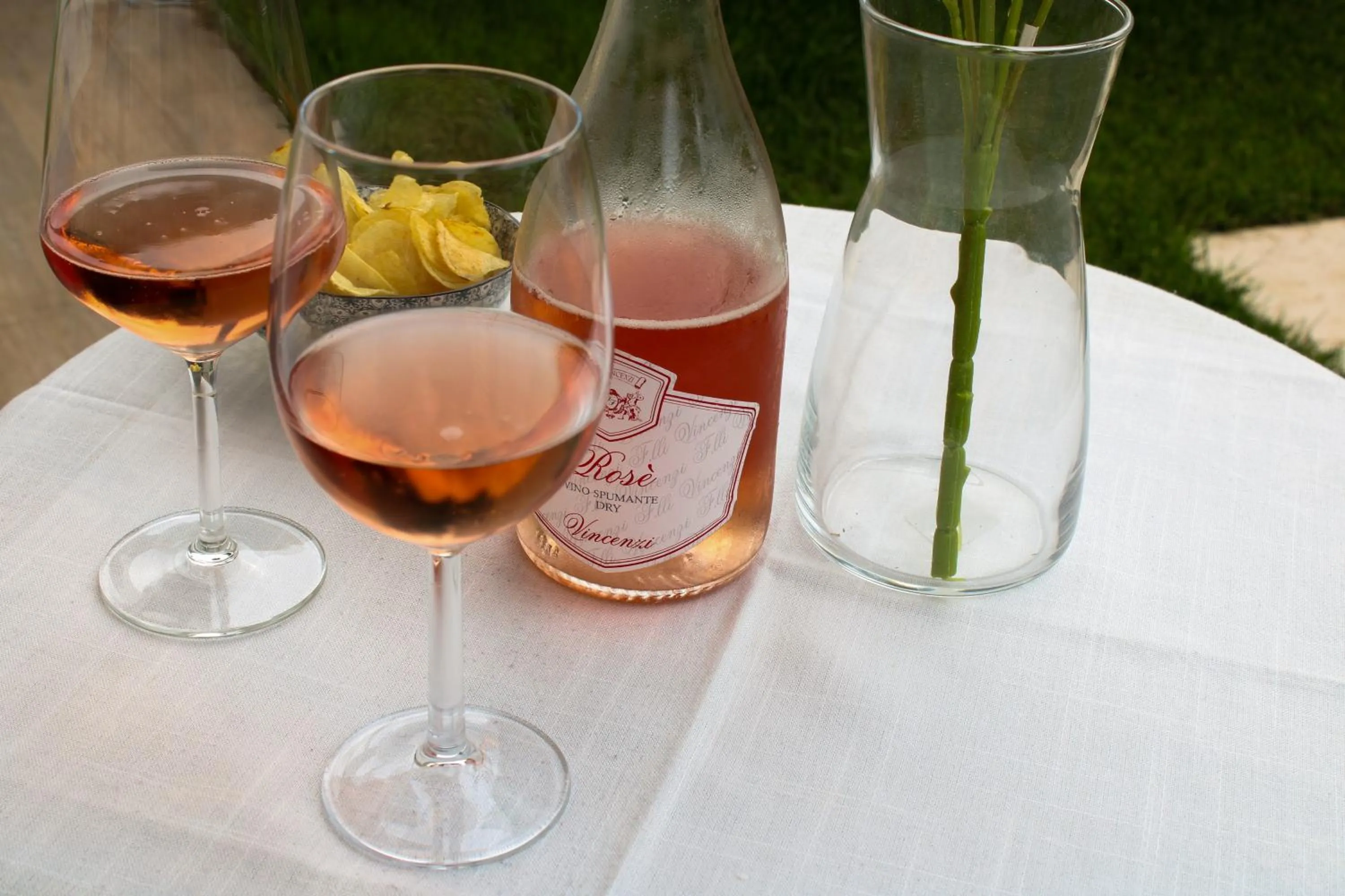 Decorative detail in B&B Villa Pelèr