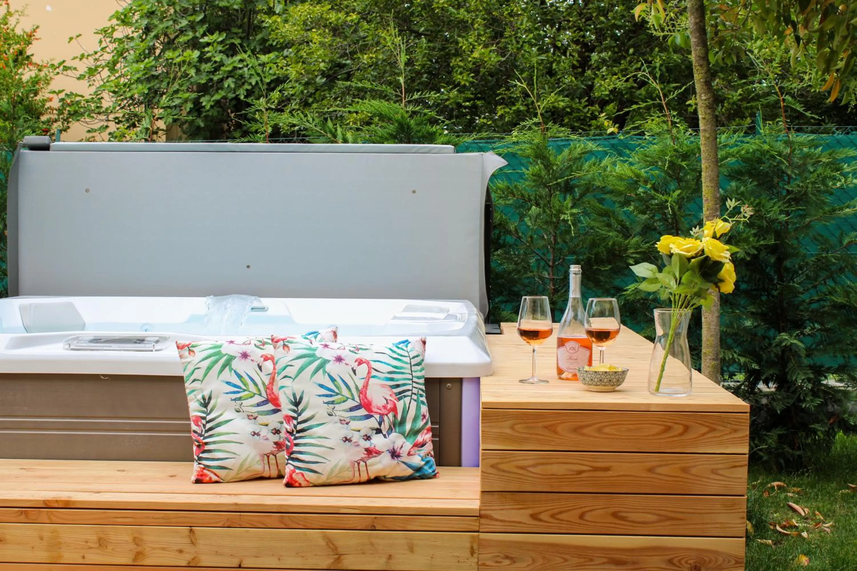 Spring in B&B Villa Pelèr