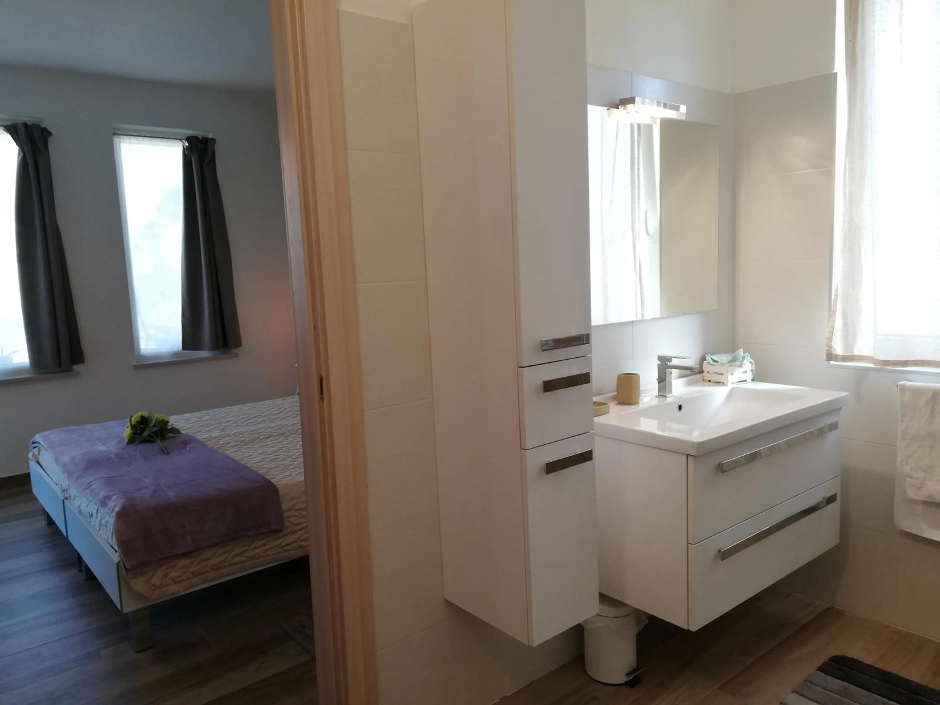 Bed in B&B Villa Pelèr