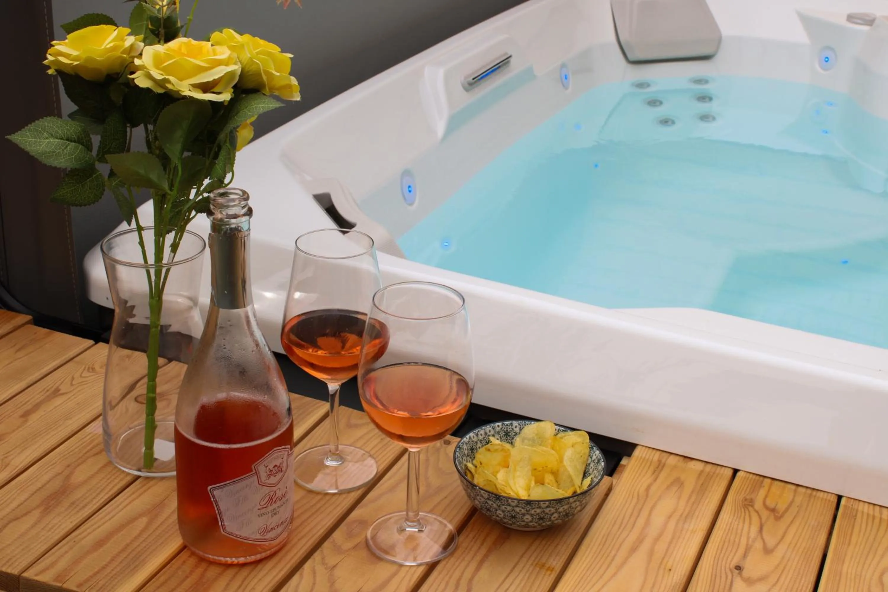 Decorative detail in B&B Villa Pelèr