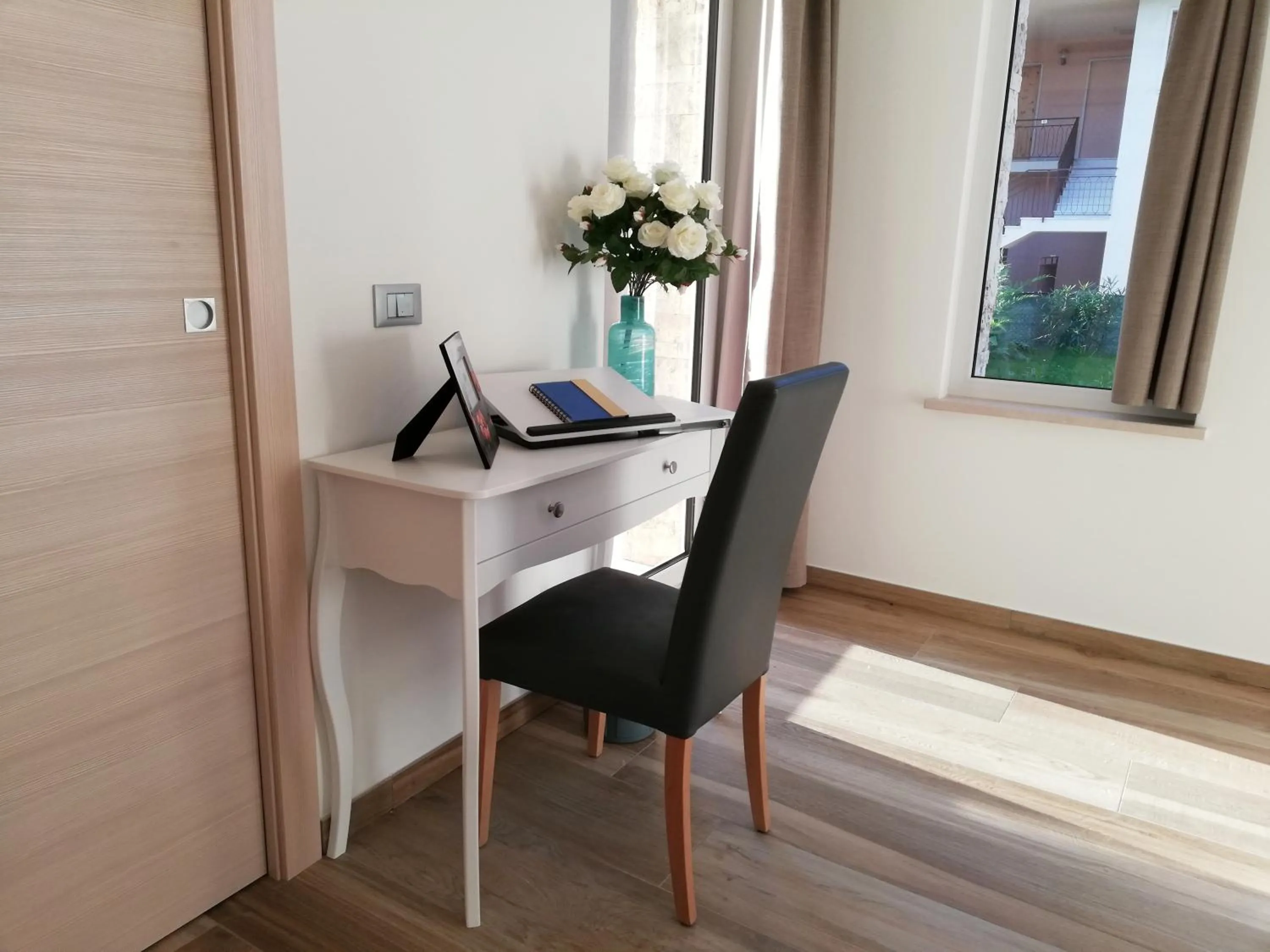 Decorative detail in B&B Villa Pelèr