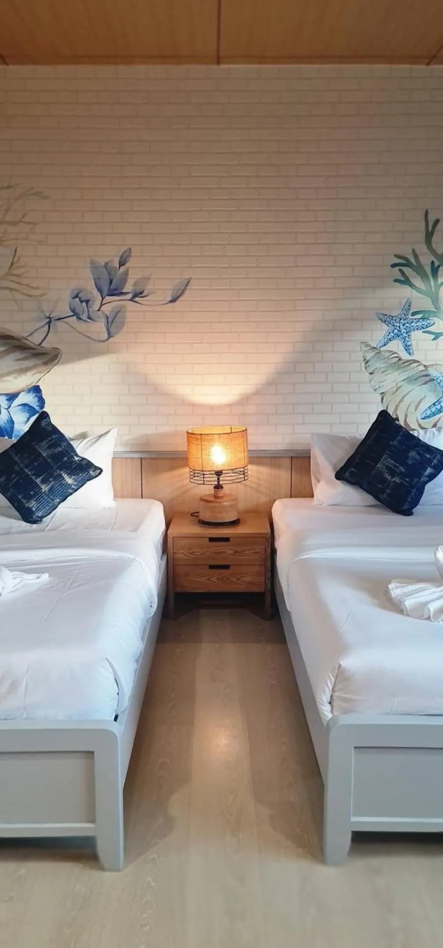 Bed in Phi Phi Indigo Hotel