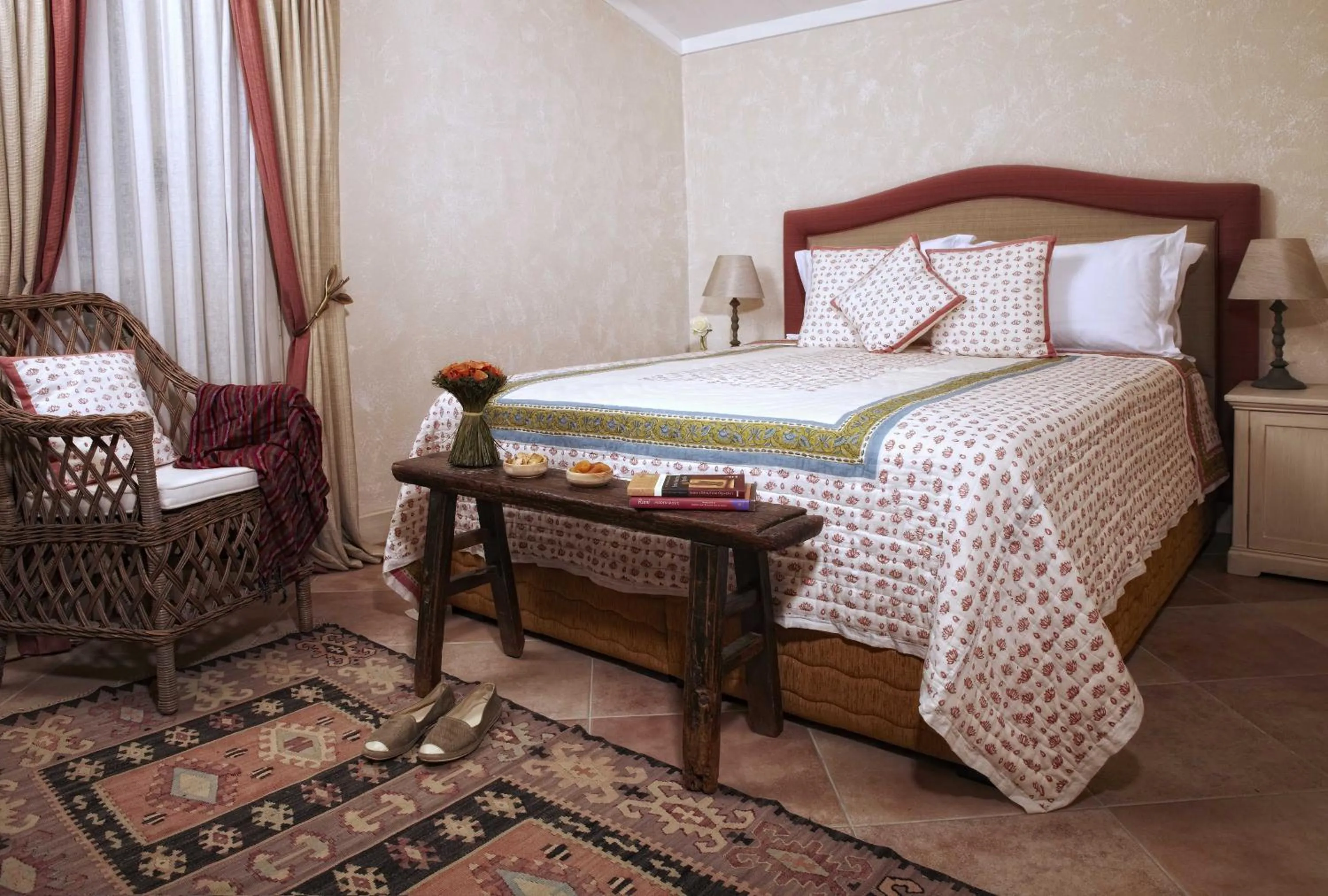 Decorative detail, Bed in Gullu Konaklari