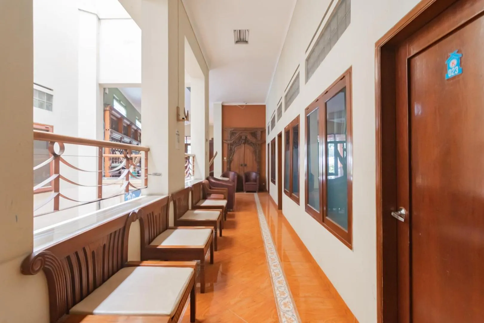 Floor plan in RedDoorz at Hotel Lodaya Bandung