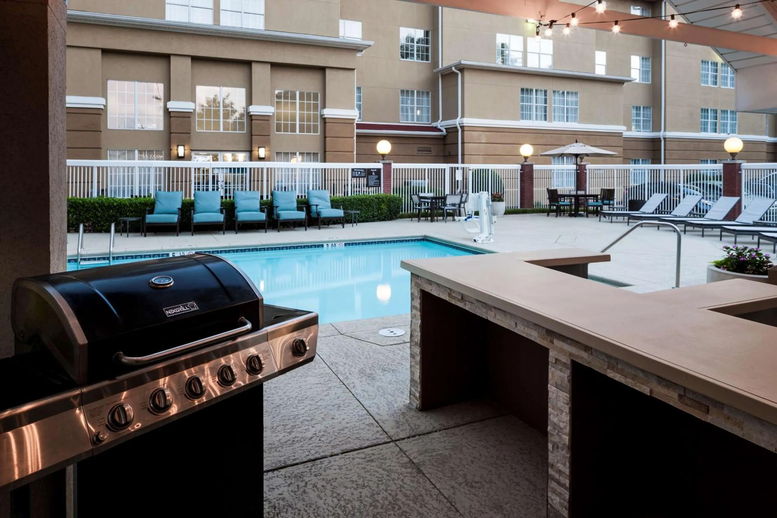 Pool view in Homewood Suites by Hilton Chattanooga - Hamilton Place
