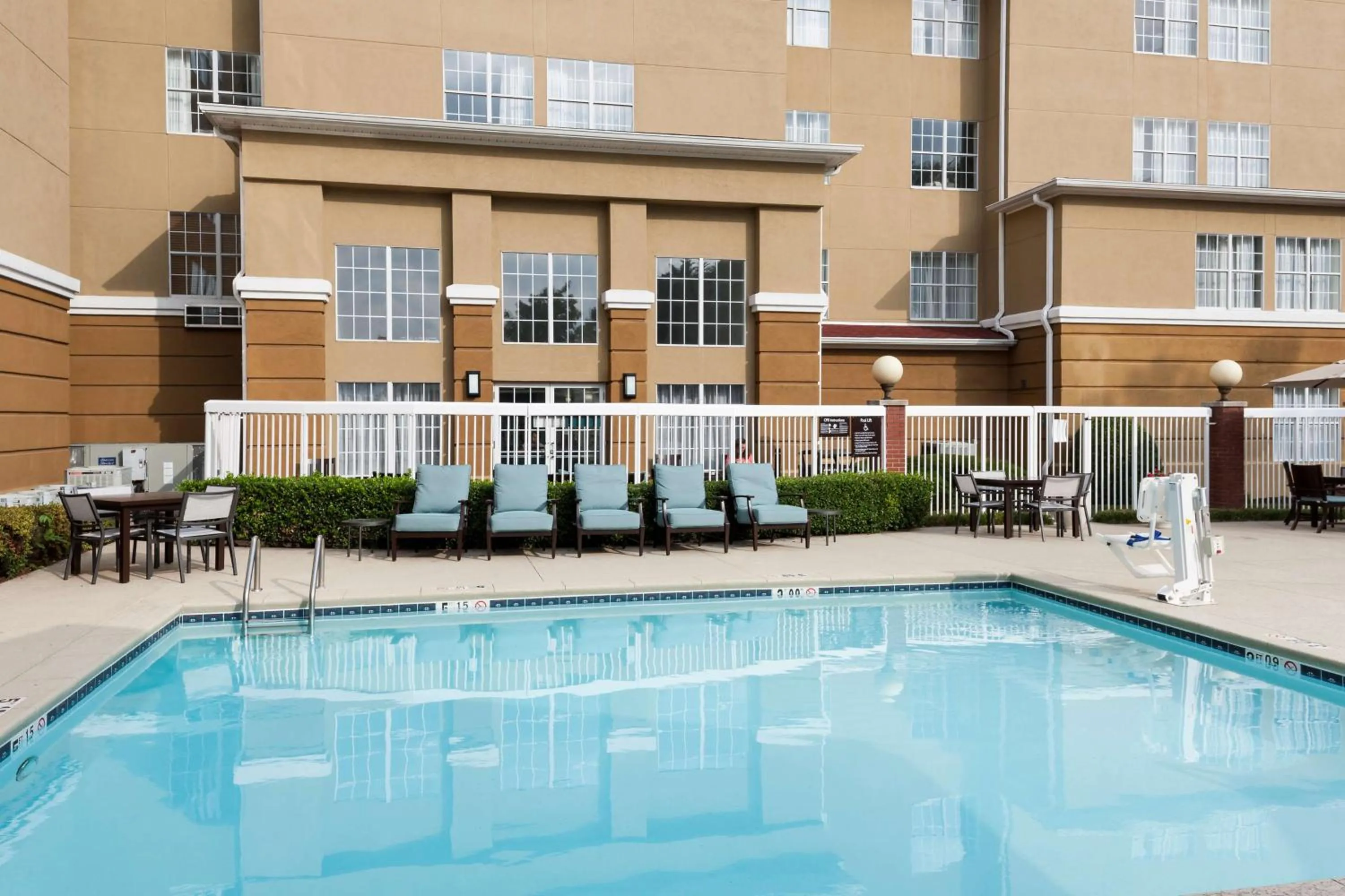 Pool view in Homewood Suites by Hilton Chattanooga - Hamilton Place