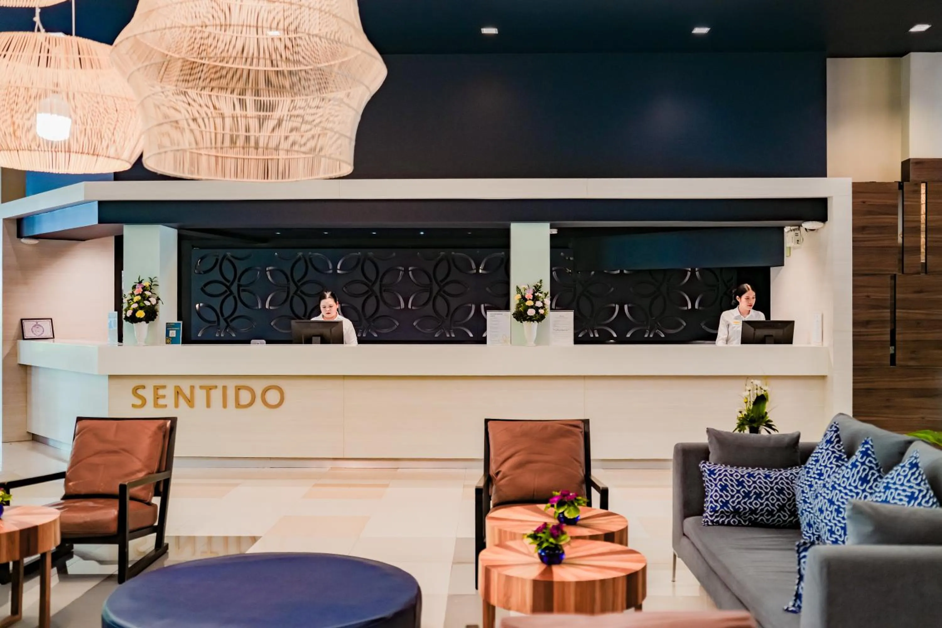Lobby or reception in SENTIDO Khao Lak