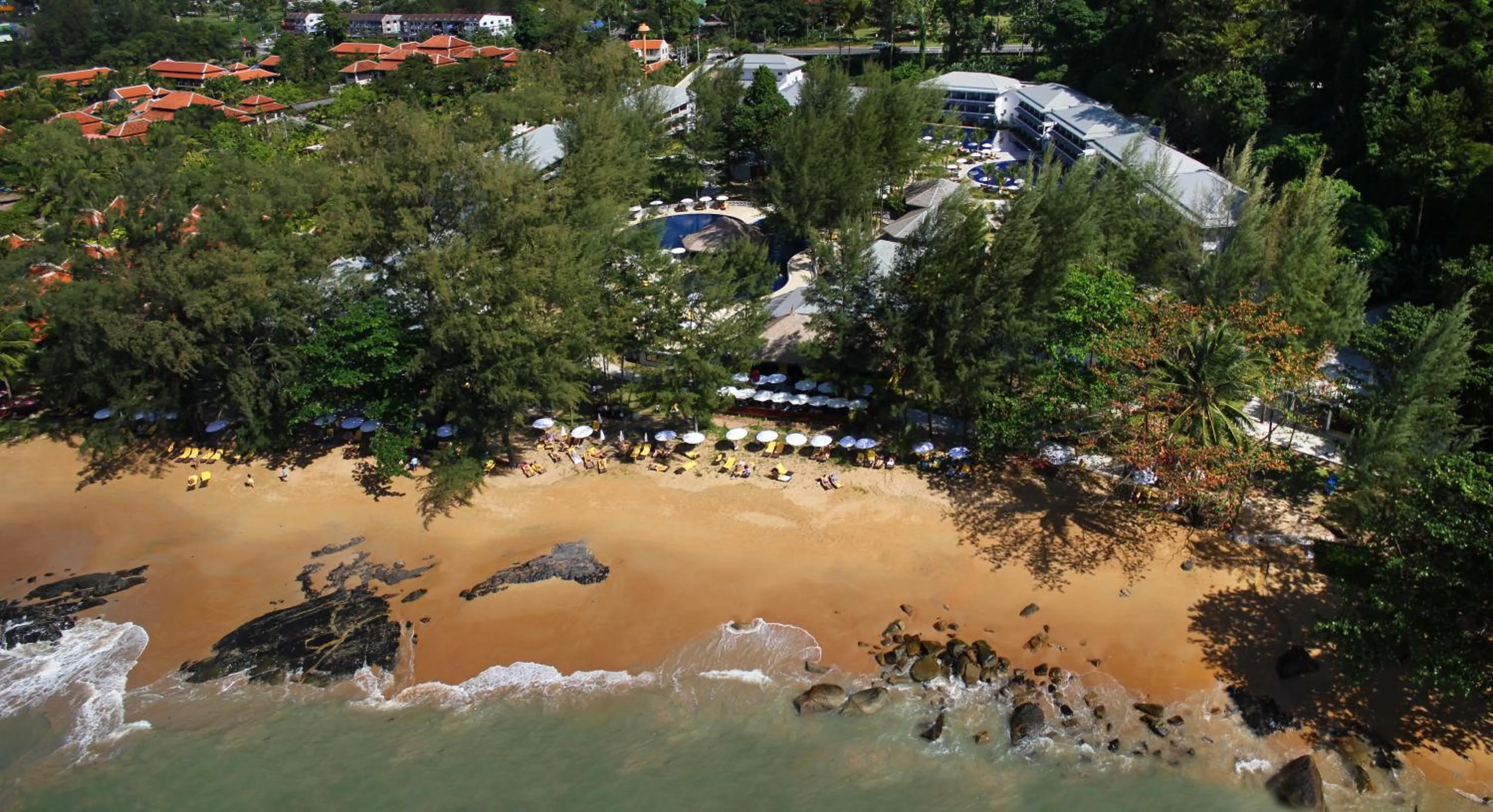 Bird's eye view in SENTIDO Khao Lak