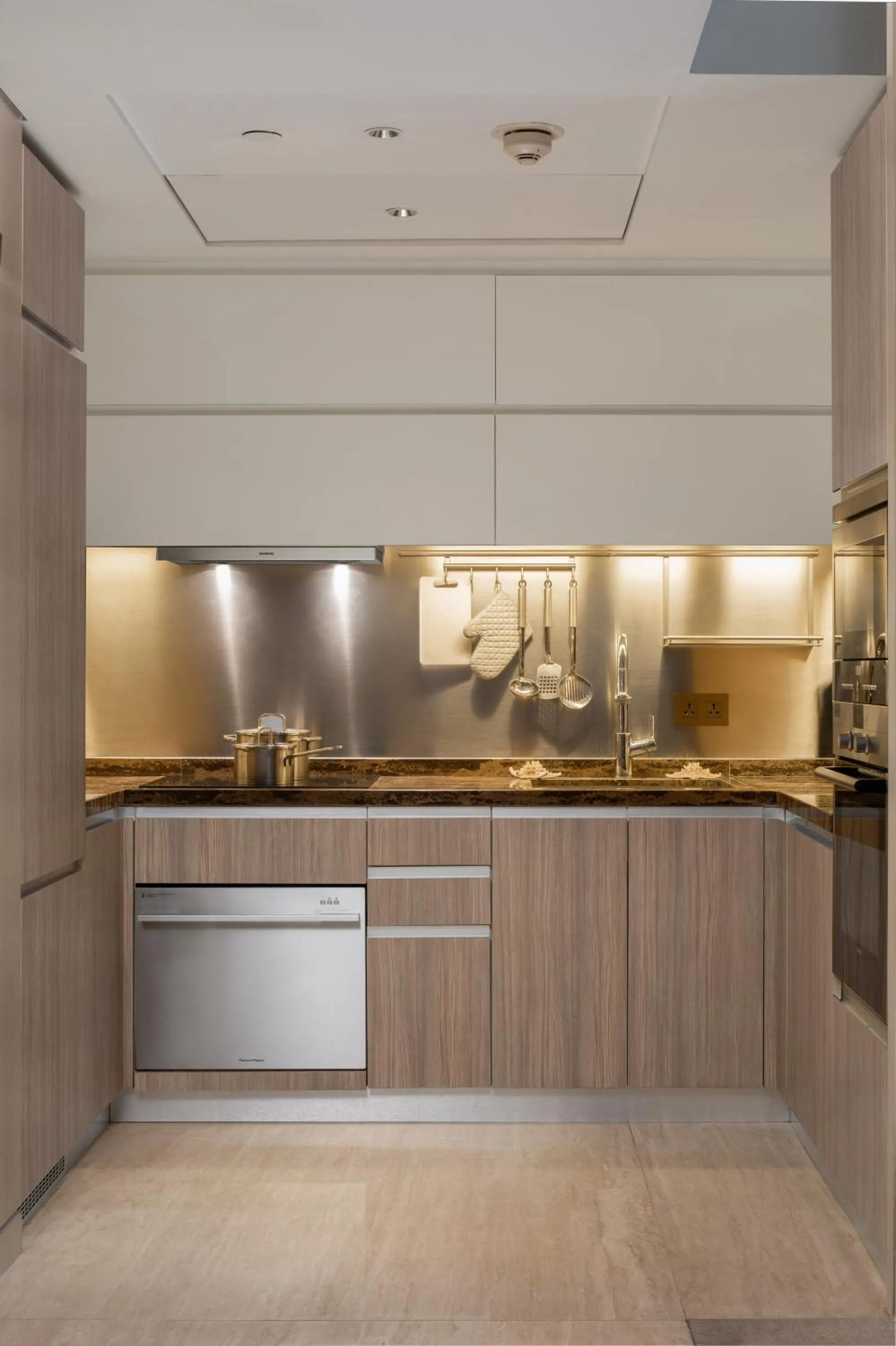 kitchen in IFC Residence