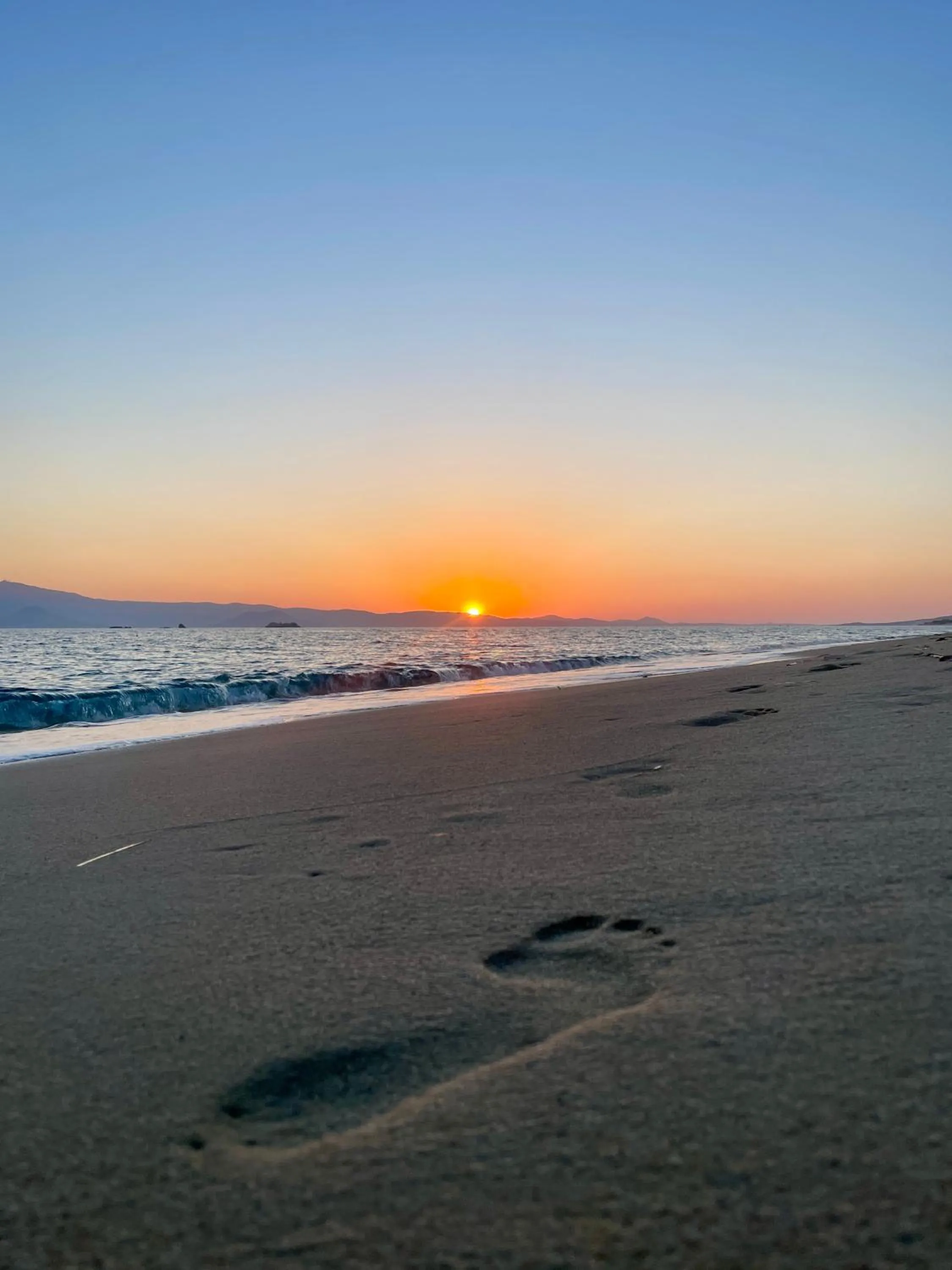 Beach in Studios Vrettos Beachfront Hotel