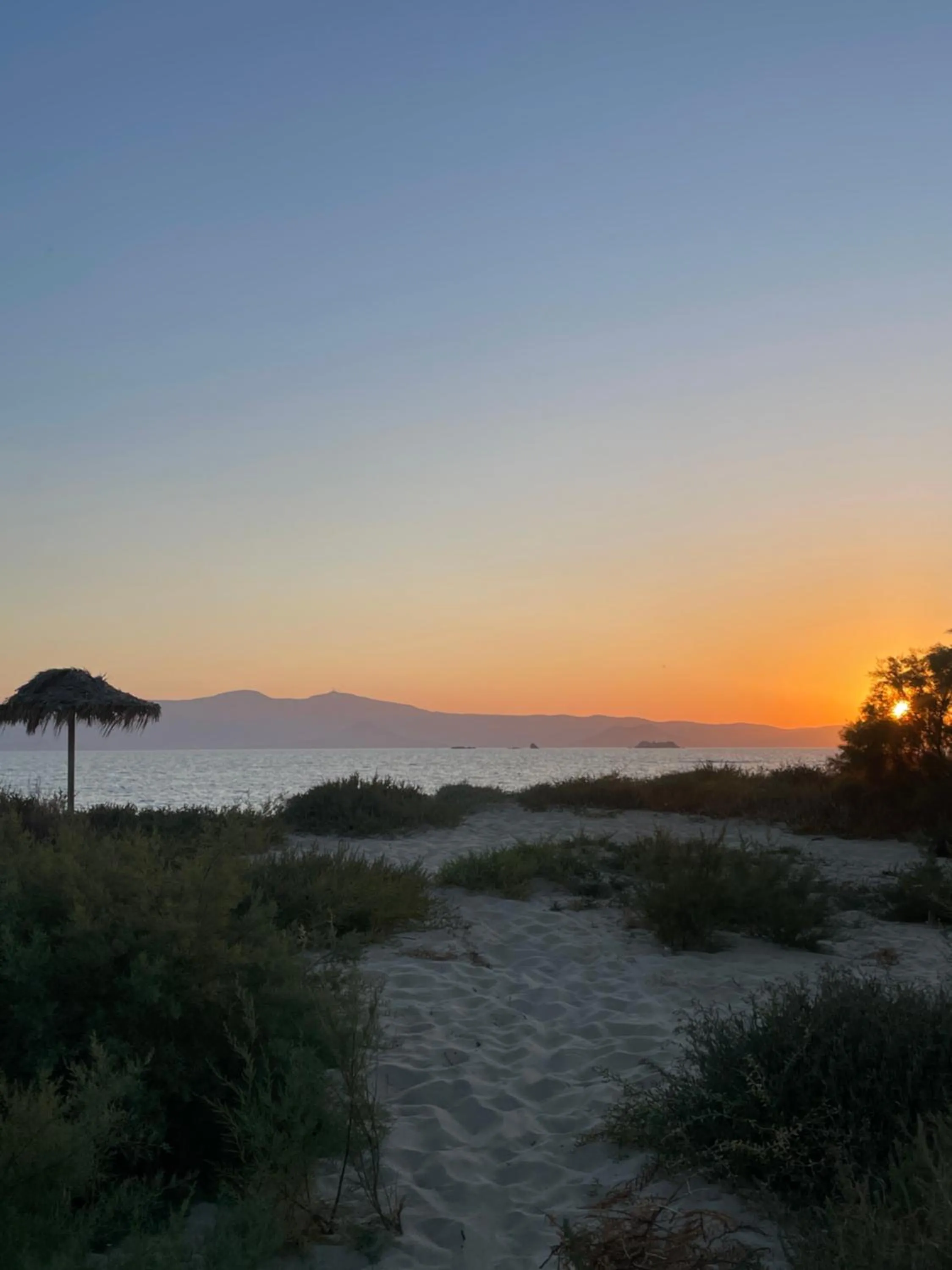 Beach in Studios Vrettos Beachfront Hotel