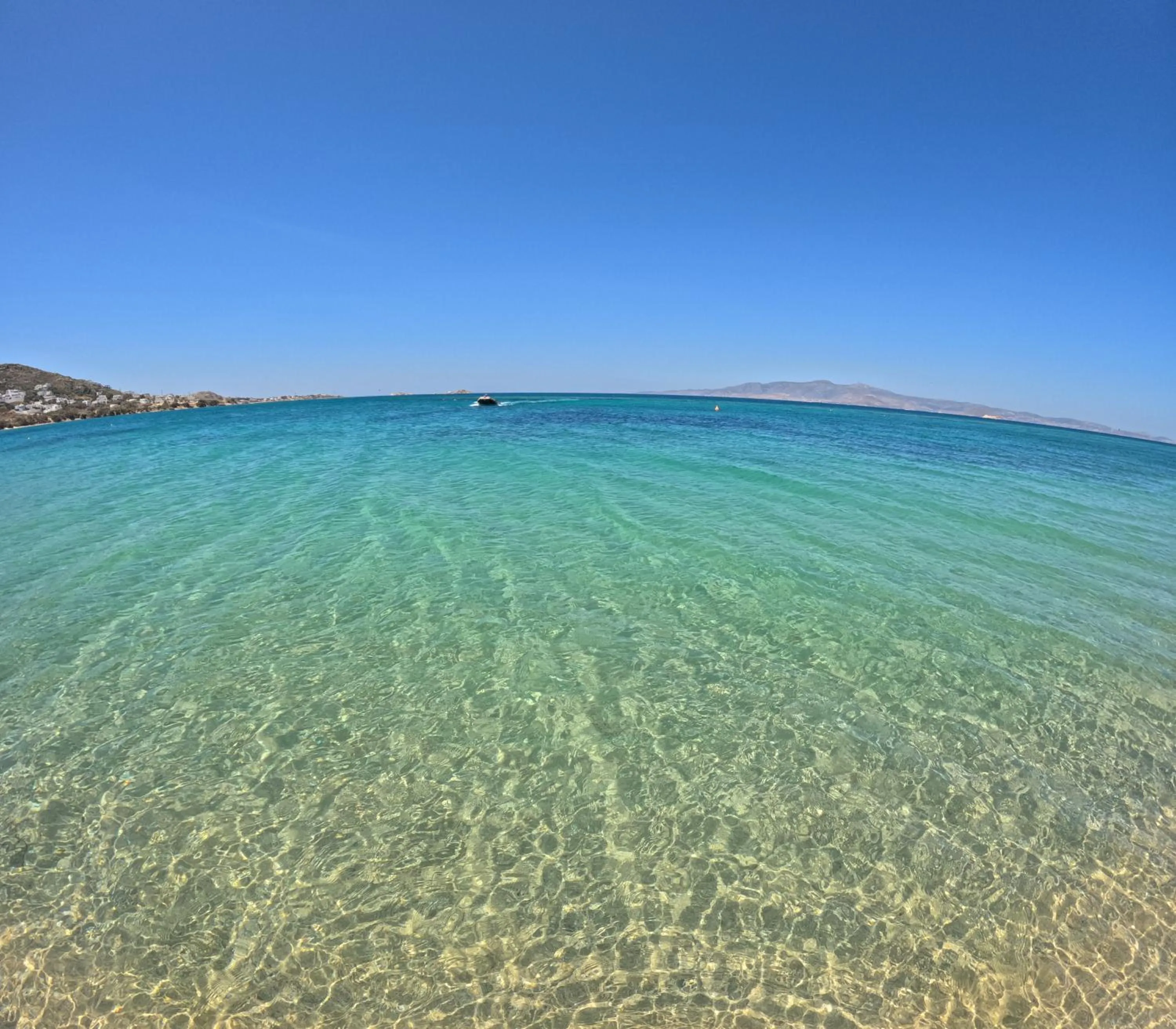 Beach in Studios Vrettos Beachfront Hotel