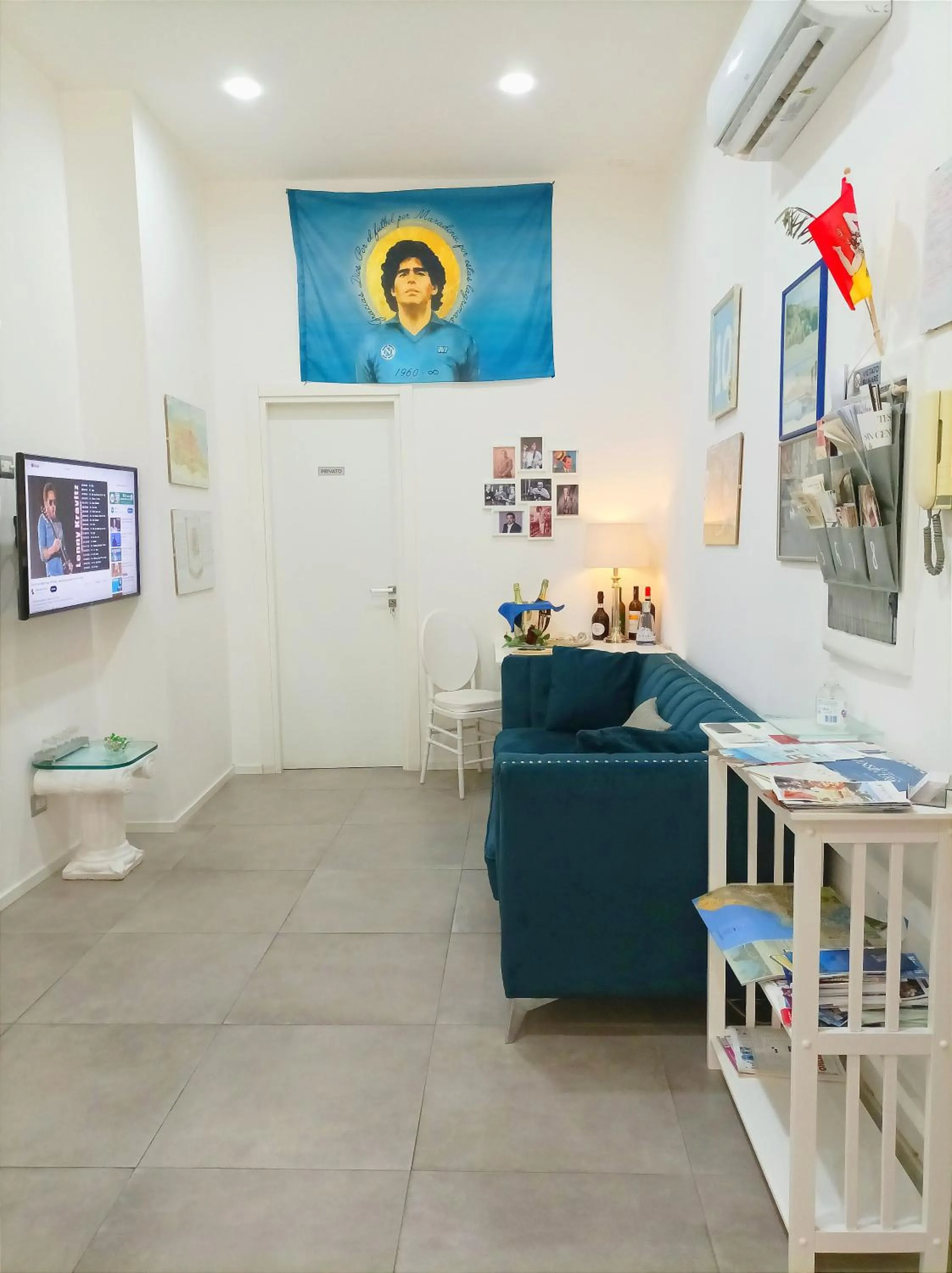 Living room in Symposion B&B Apart