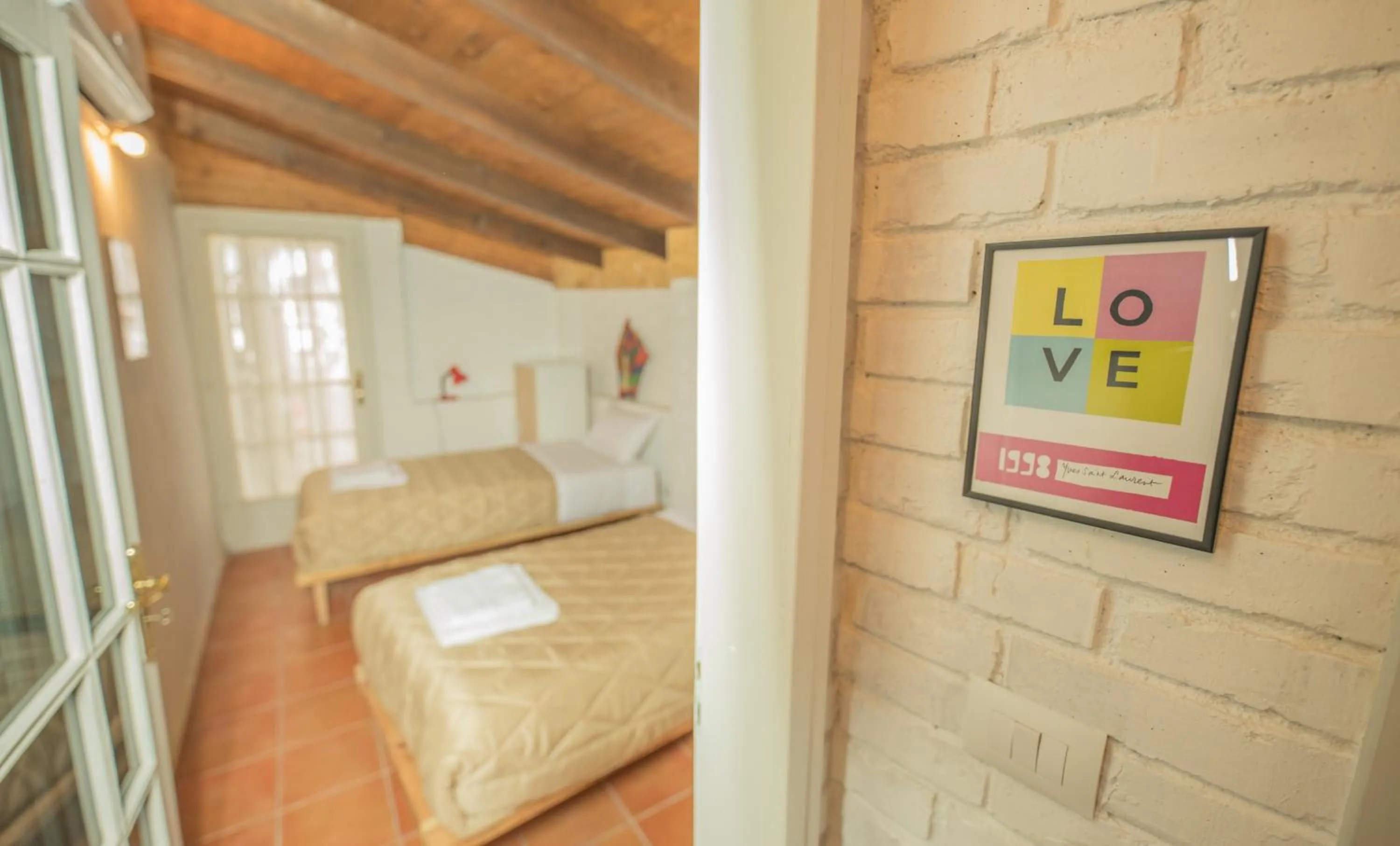 Bedroom, Bed in Mosaic Home