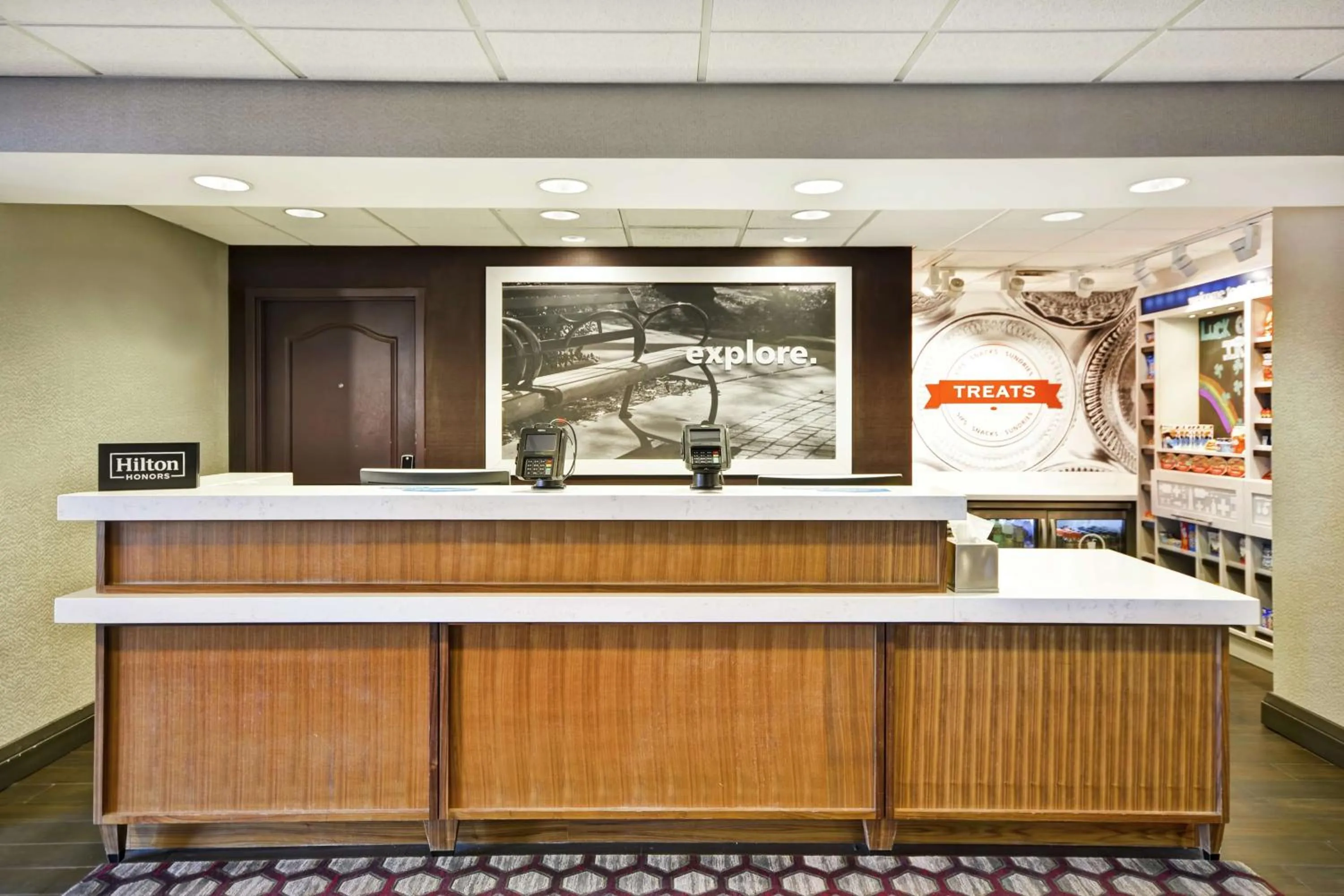 Lobby or reception in Hampton Inn & Suites Columbus-Easton Area