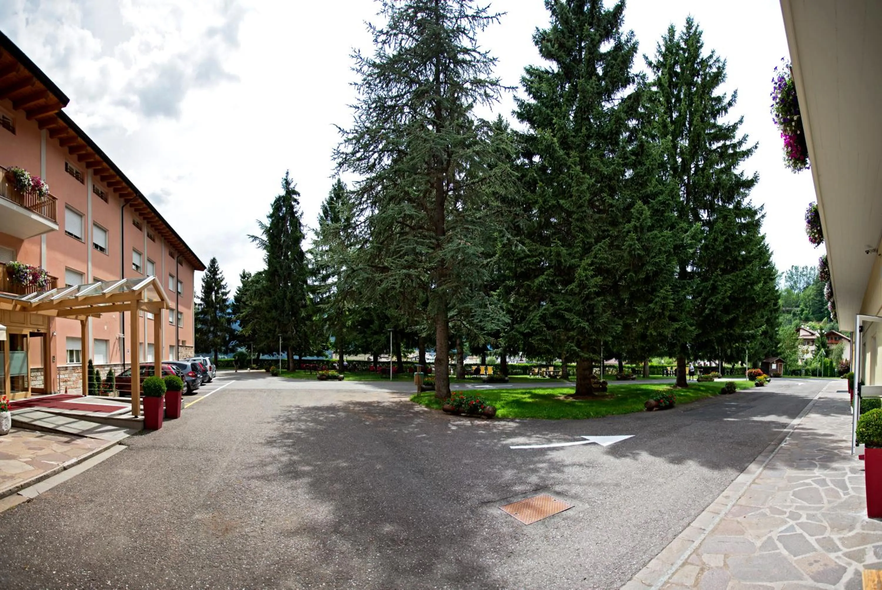 Garden in Park Hotel Sacro Cuore