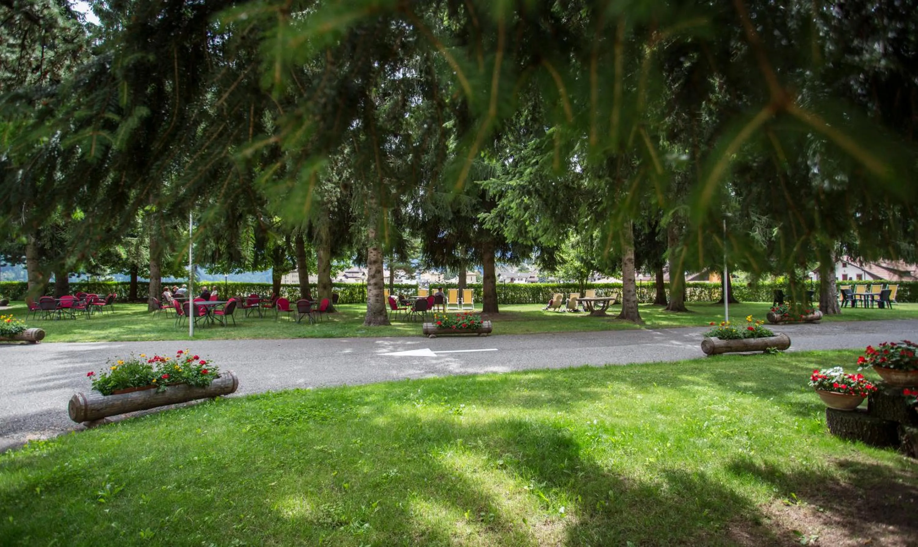 Garden in Park Hotel Sacro Cuore