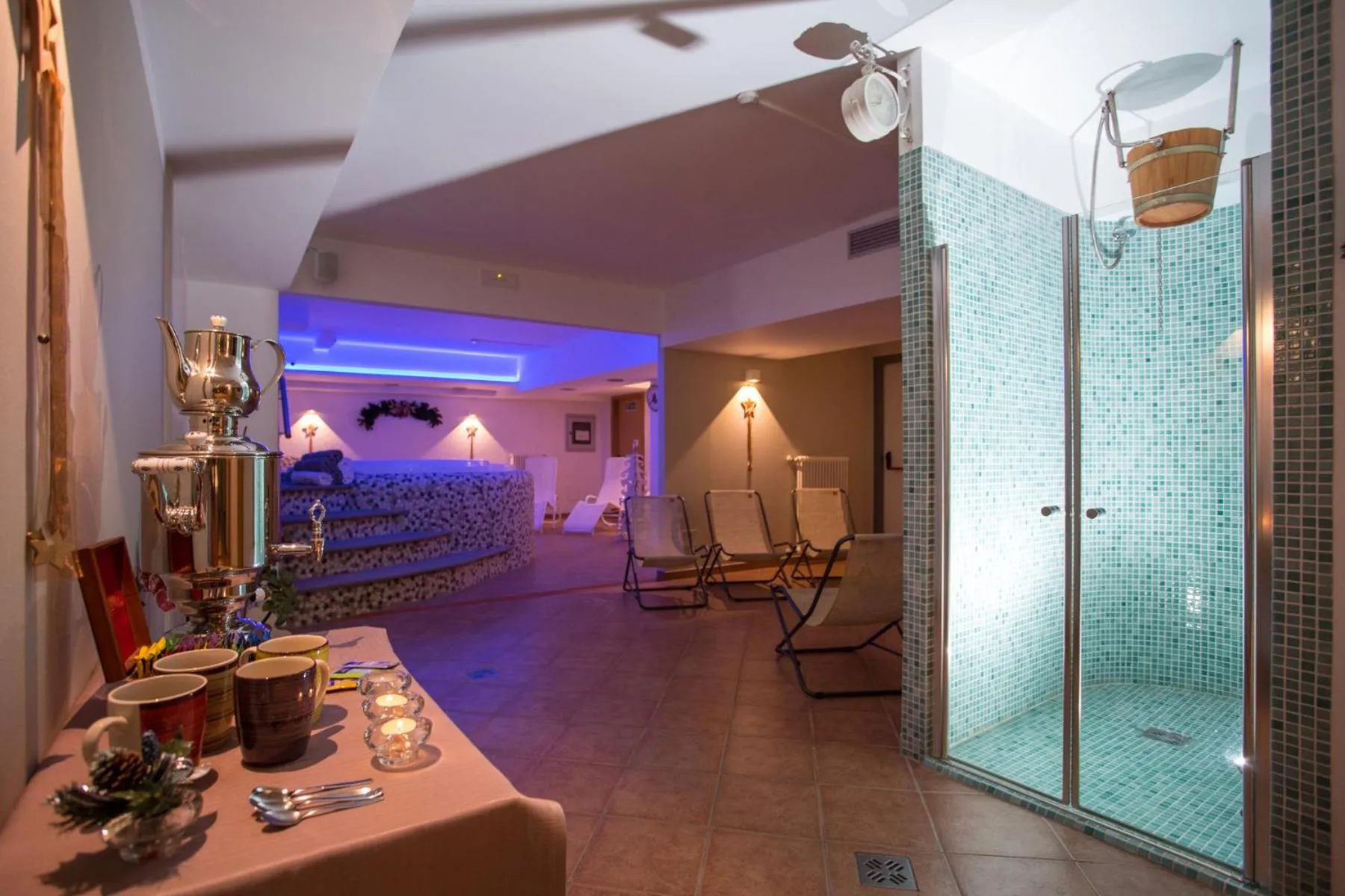 Hot Tub in Park Hotel Sacro Cuore