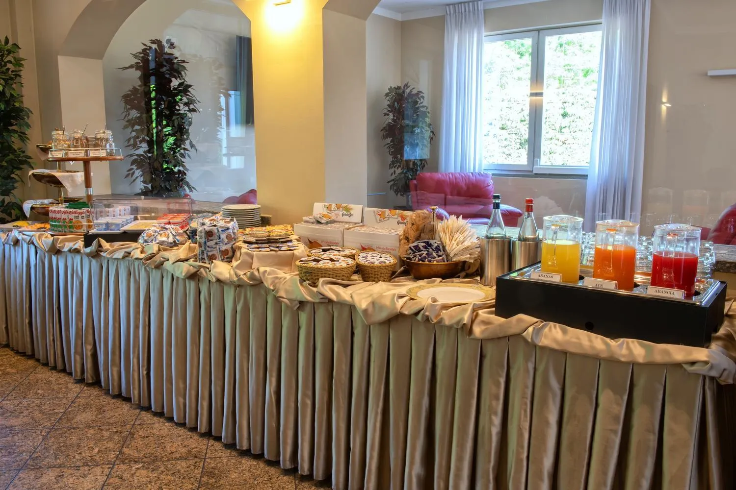 Breakfast in Hotel Internazionale