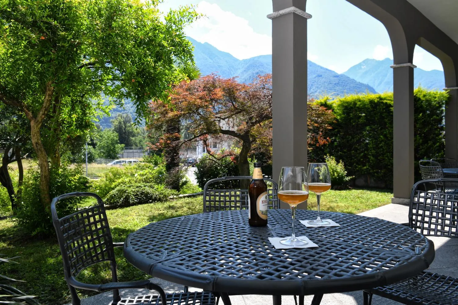 Balcony/Terrace in Hotel Internazionale