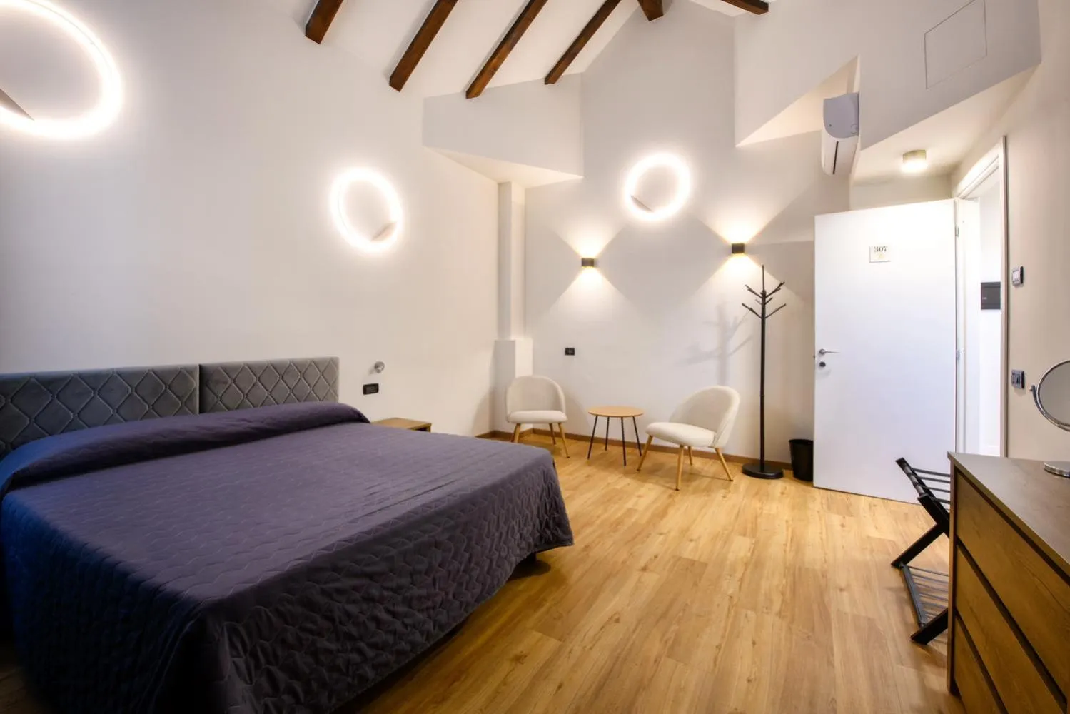 Bed in Hotel Internazionale