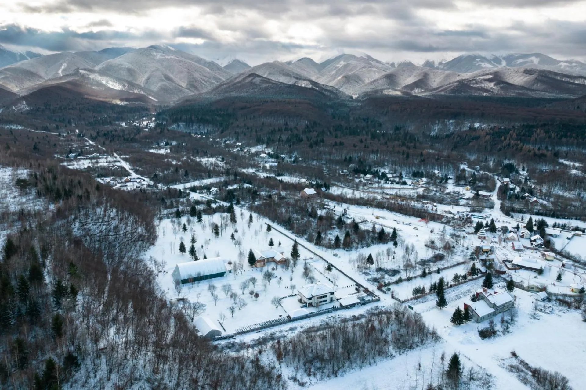 Winter in Pensiunea Negoiu