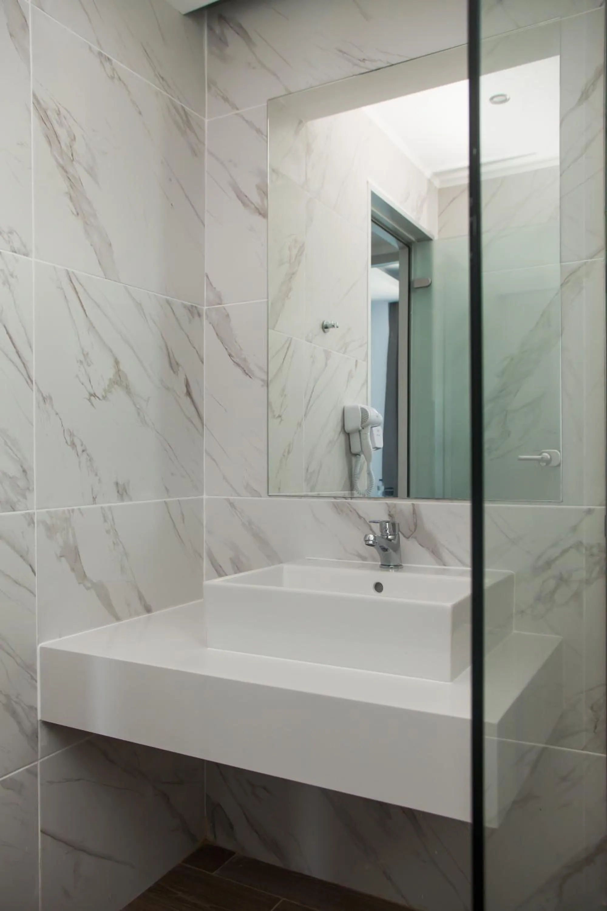 Shower in Sunrise Luxury Apartments Rhodes