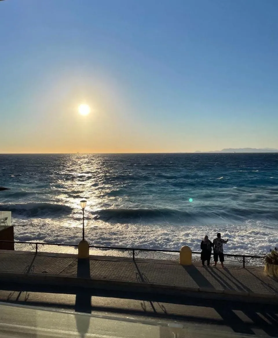 People in Sunrise Luxury Apartments Rhodes